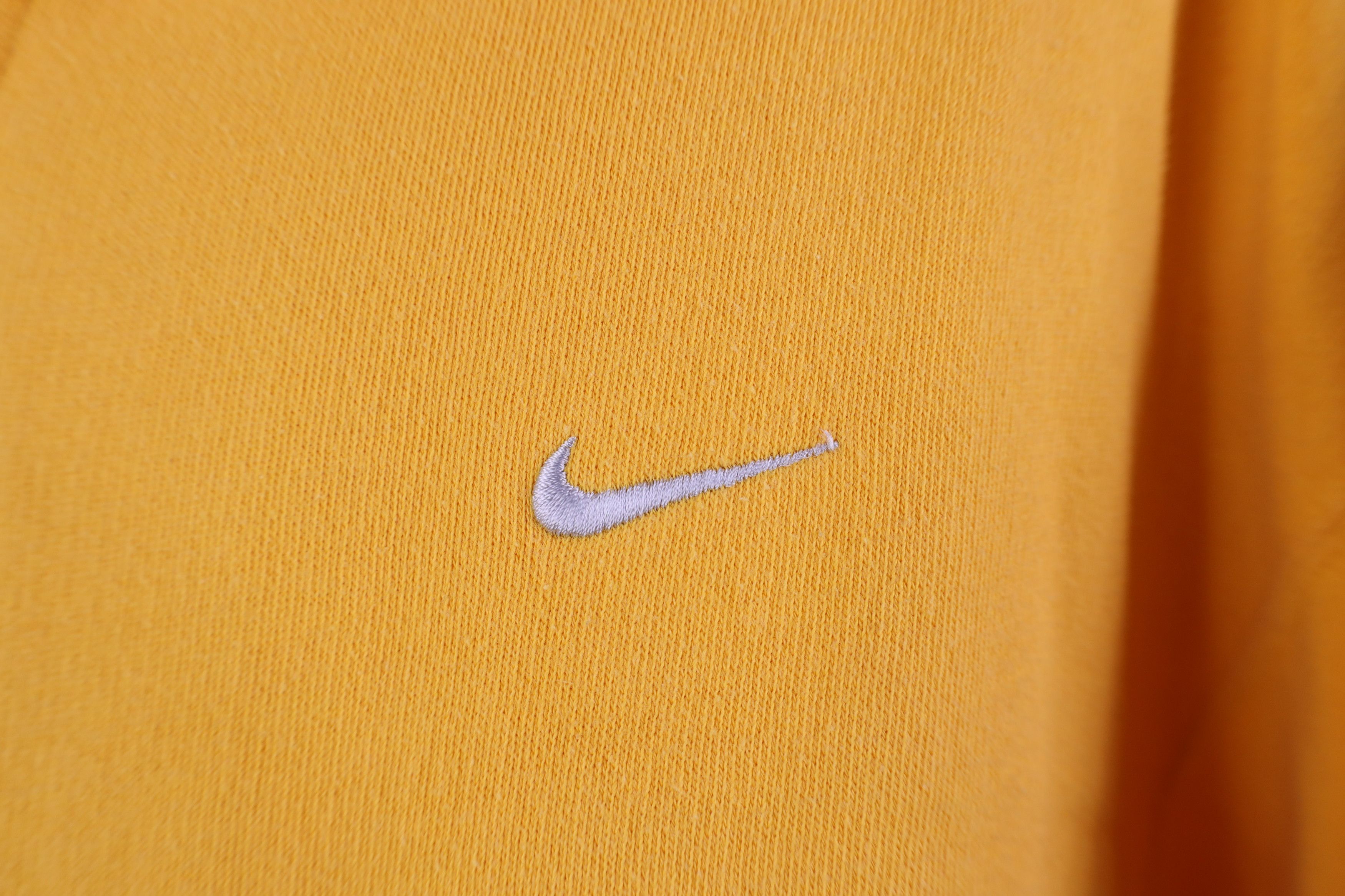 Nike Vintage Y2K Nike Scott Mini Swoosh Full Zip Hoodie Yellow Size XL / US 12-14 / IT 48-50 - 4 Thumbnail