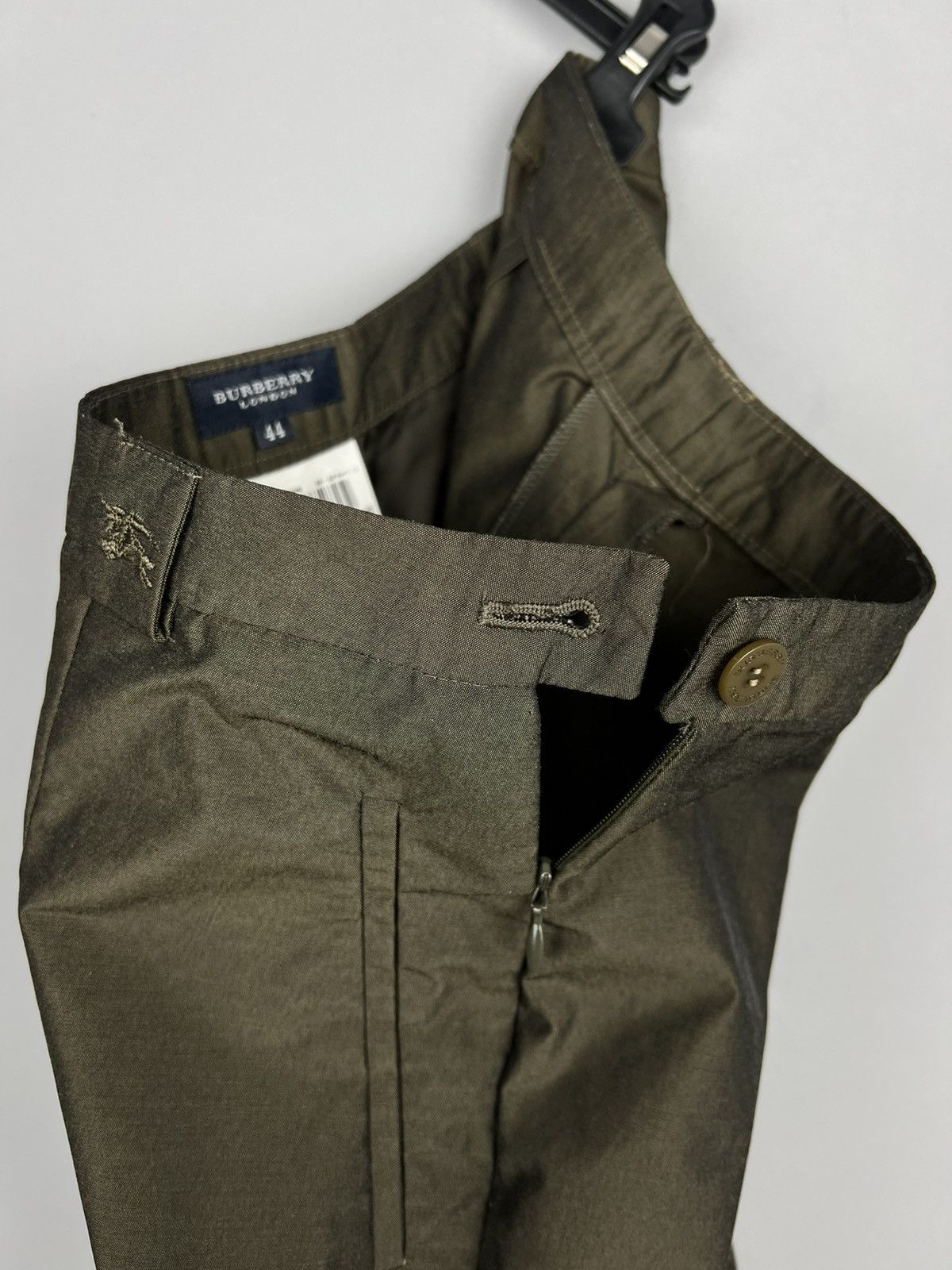Burberry × Vintage Burberry Vintage Khaki Nylon Casual Chino Pants Size 29" - 5 Thumbnail