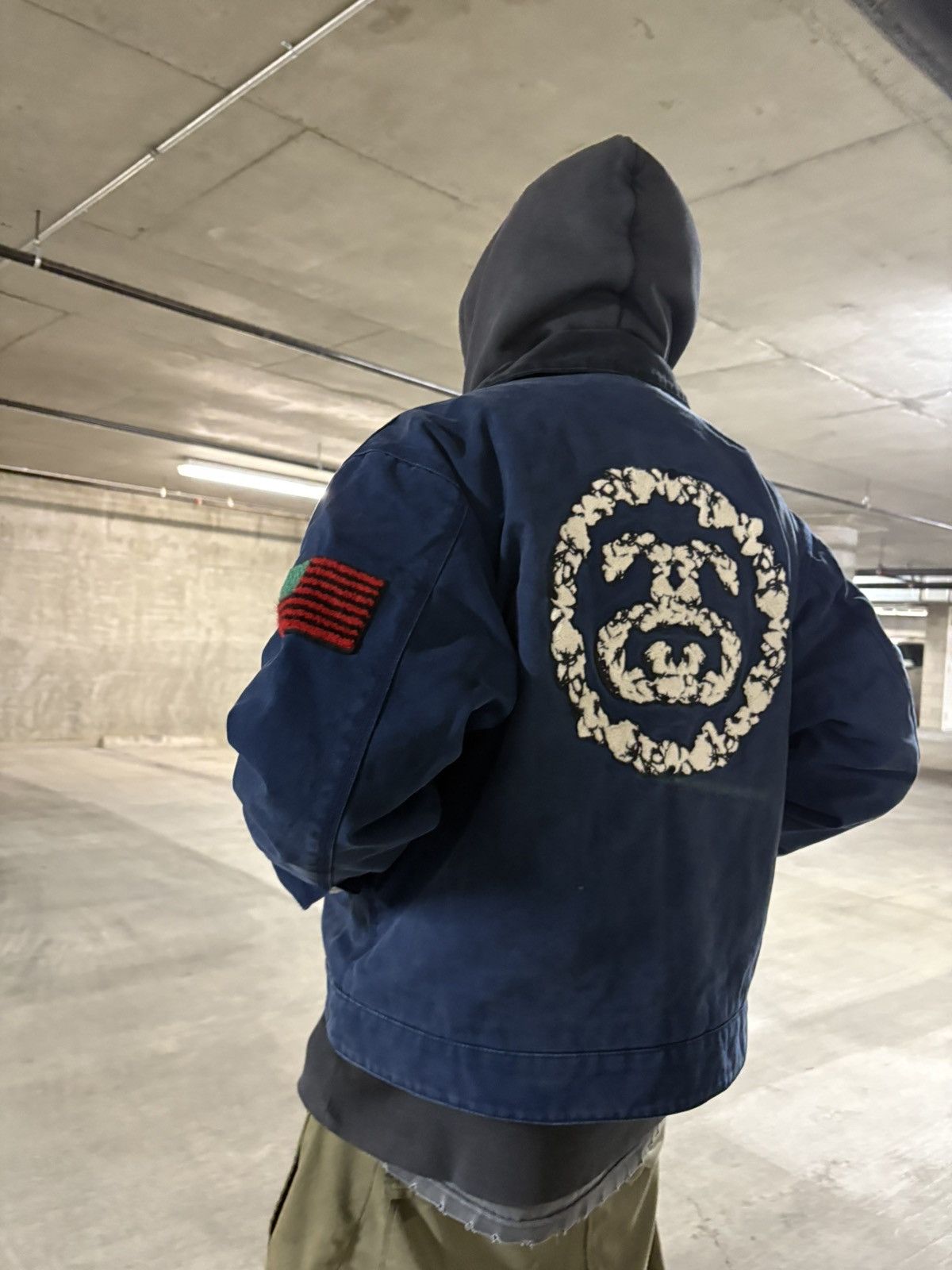 Stussy x Denim Tears Canvas Jacket サイズS 210.jpg