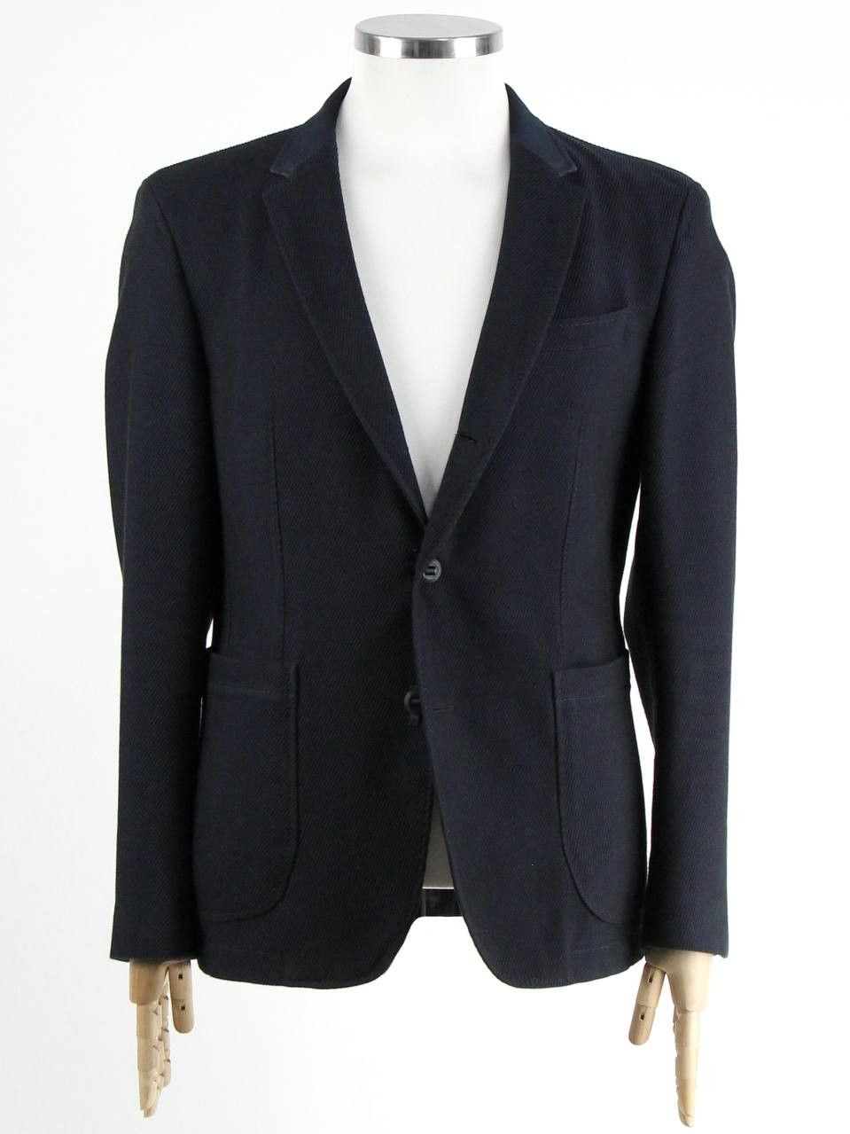 Joop! JOOP! JEANS Slim knit jacket made of wool and cotton Size 48R - 1 Thumbnail