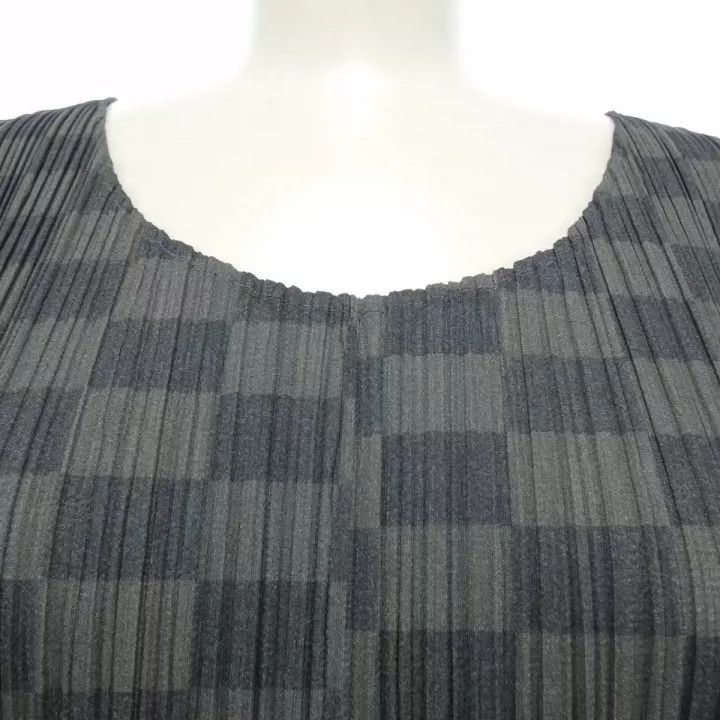 Issey Miyake Issey Miyake Checkerboard pleated dress Size M / US 6-8 / IT 42-44 - 3 Thumbnail