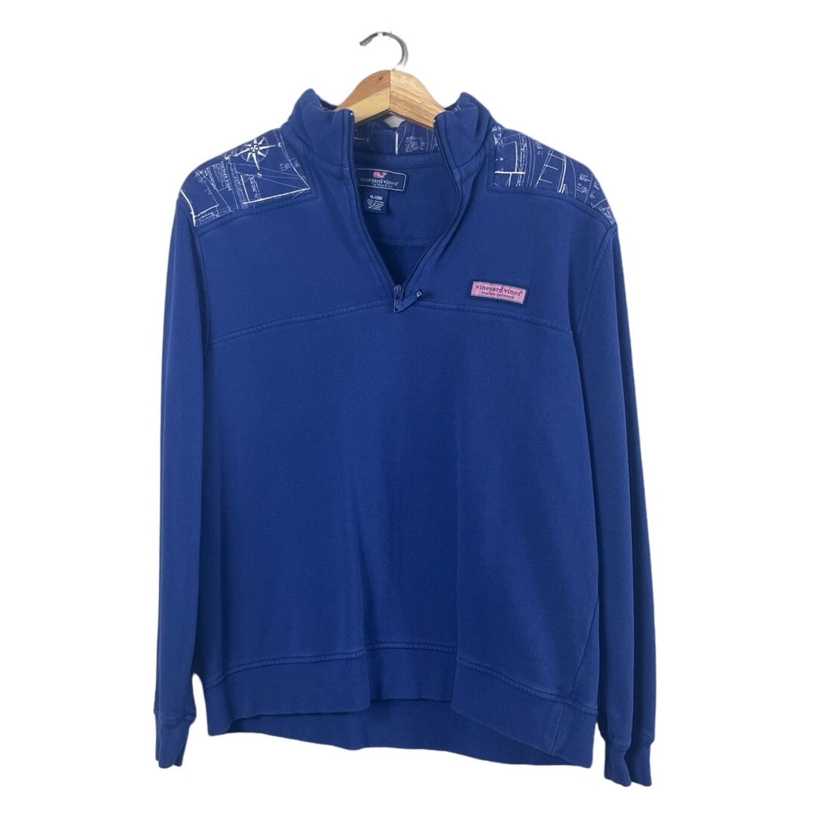 Vineyard Vines Women's Navy Blue Vineyard Vines Pullover Sweater XL Size XL / US 12-14 / IT 48-50 - 1 Thumbnail