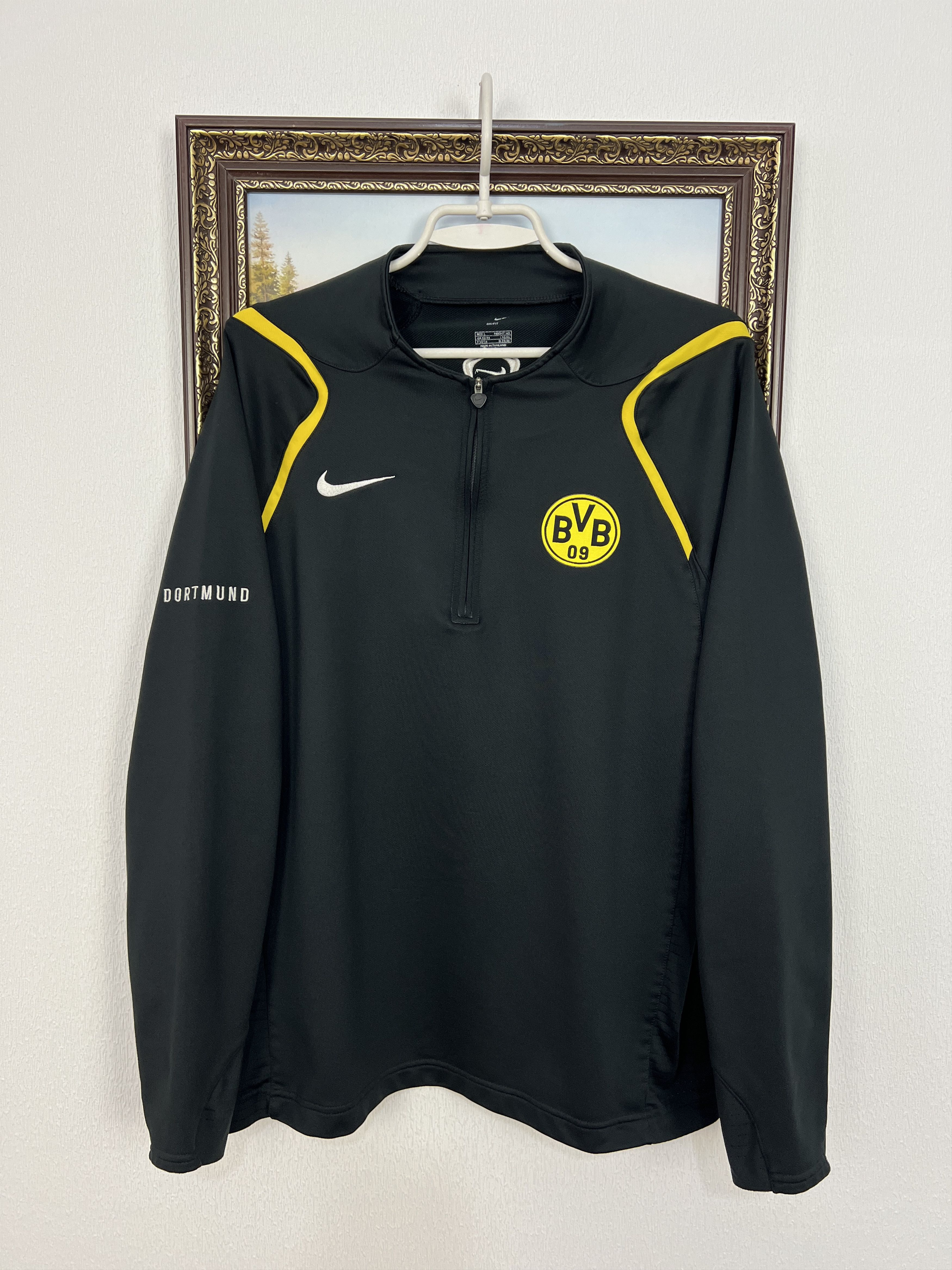 Nike Borussia Dortmund Football Train Sweatshirt Jacket Track Top Size US L / EU 52-54 / 3 - 1 Thumbnail