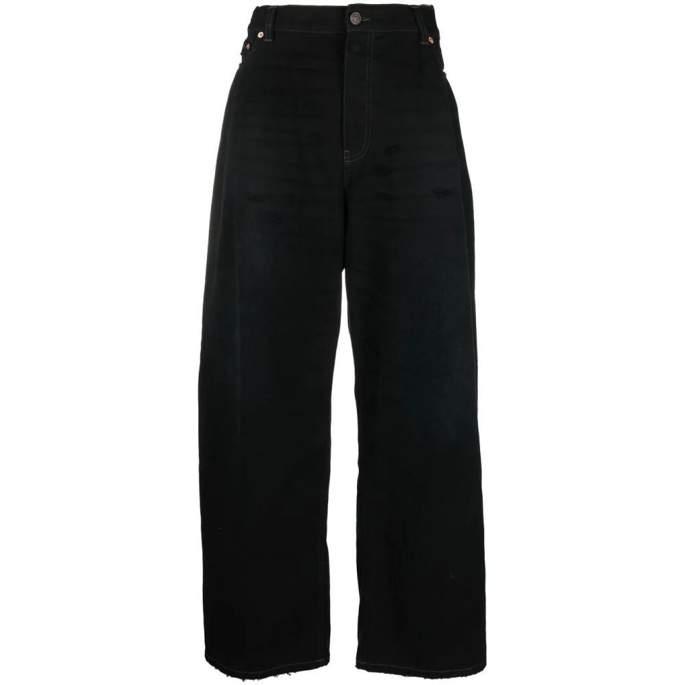 Balenciaga o1mt1gz1224 Dup / Large Baggy Jeans in Black Size US 32 / EU 48 - 1 Thumbnail