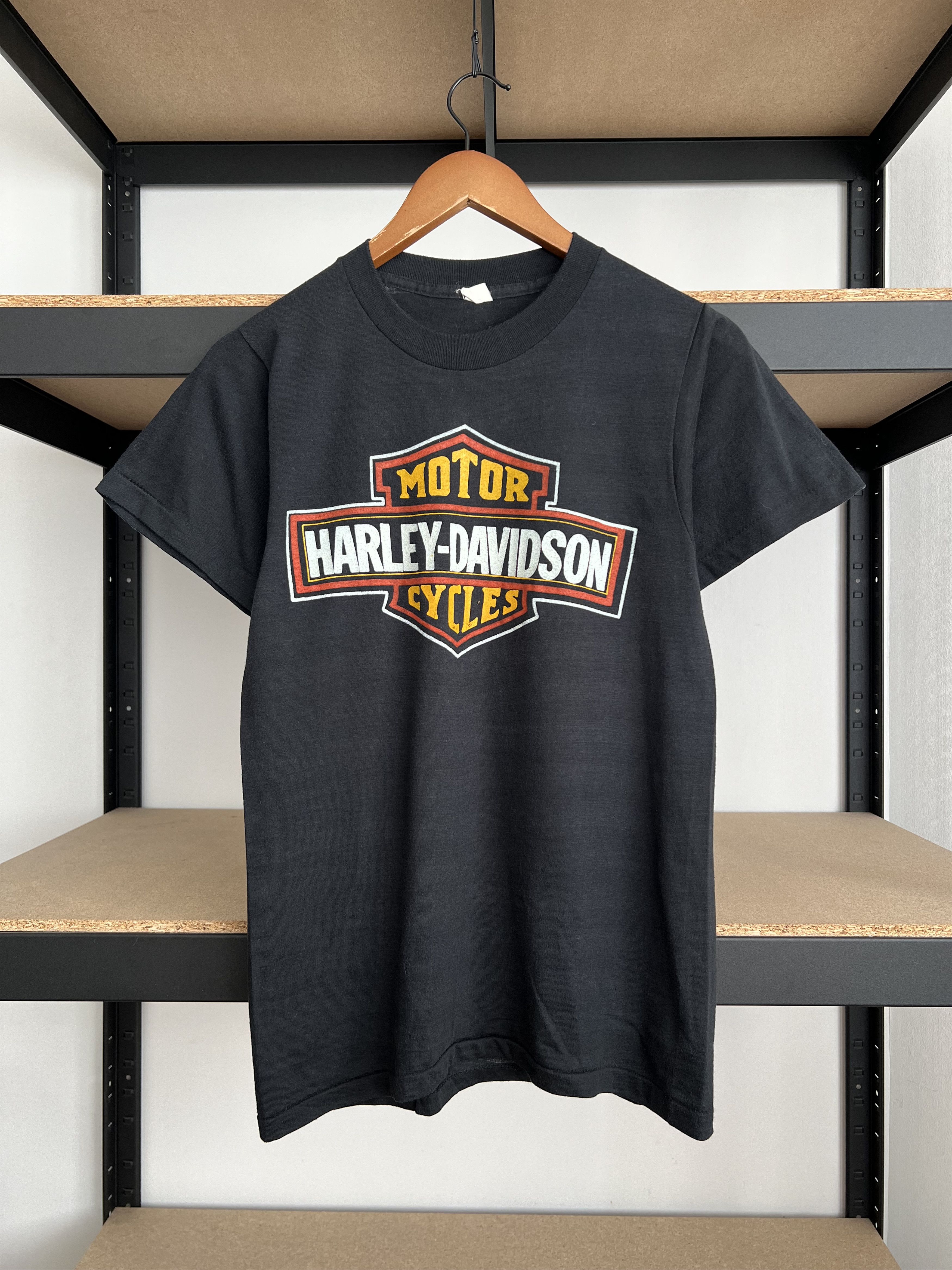 Harley Davidson Vintage 70s 80s Harley Davidson Oshkosh Wisconsin USA Tshirt Size US S / EU 44-46 / 1 - 3 Thumbnail