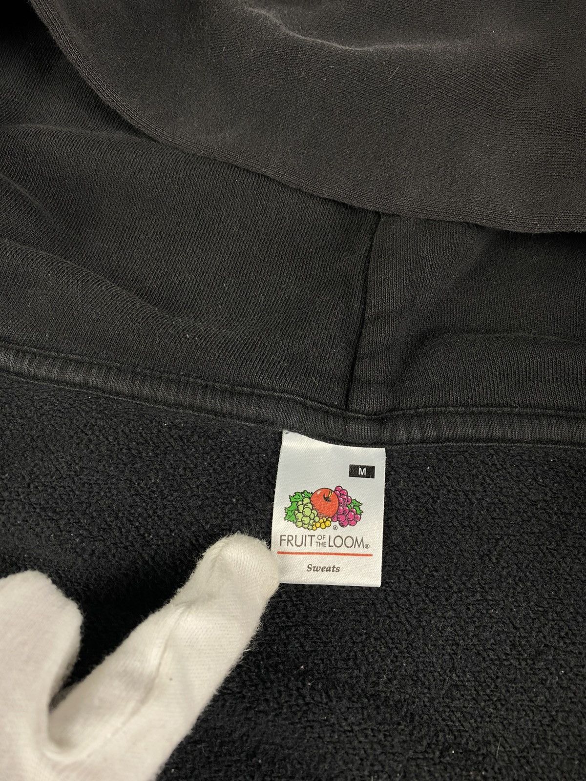 Fruit Of The Loom Vintage Immortal "All Shall Fall" Zip Hoodie , black, size M Size US M / EU 48-50 / 2 - 14 Thumbnail