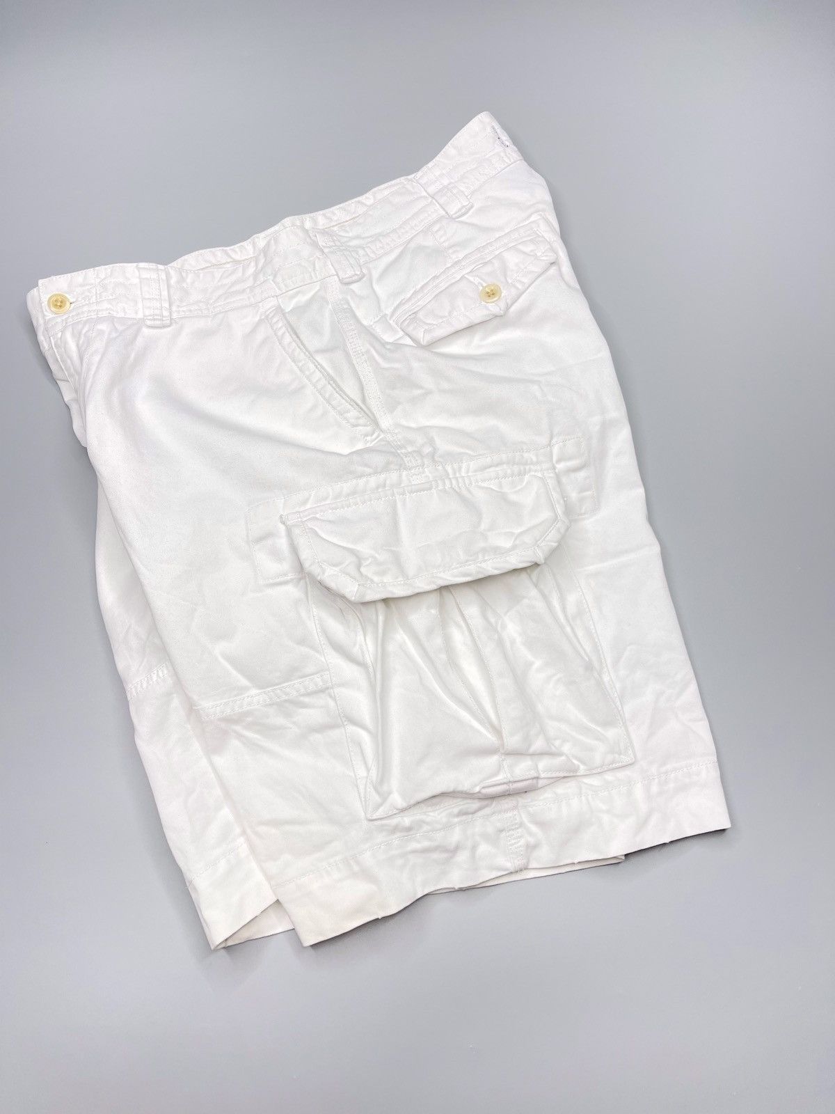 Polo Ralph Lauren × Vintage Vintage Y2k Polo Ralph Lauren Cargo Shorts Military Size US 34 / EU 50 - 14 Thumbnail