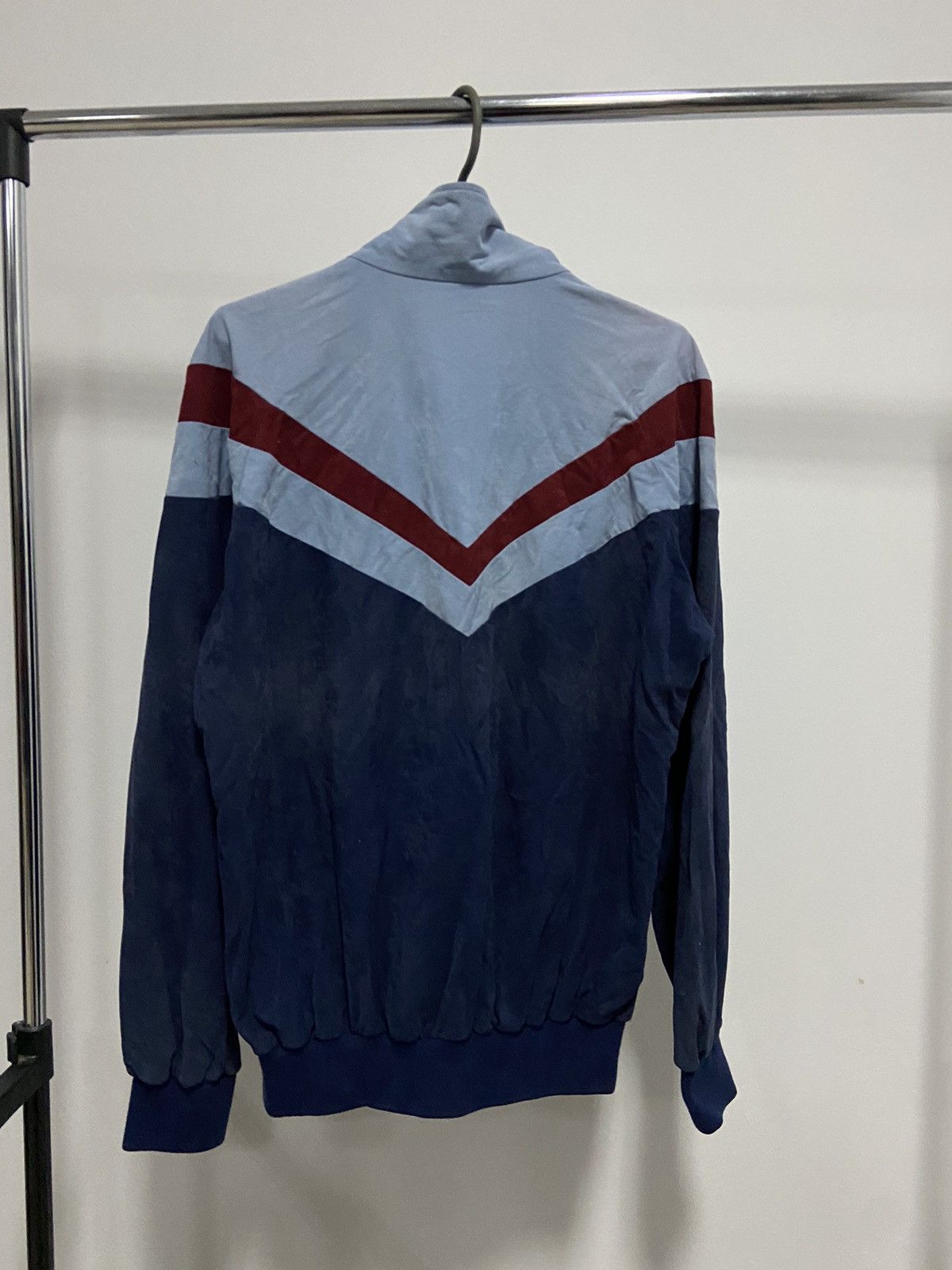 Adidas × Vintage Adidas west Germany zip sweatshirt velour vintage logo 90s Size US S / EU 44-46 / 1 - 3 Thumbnail