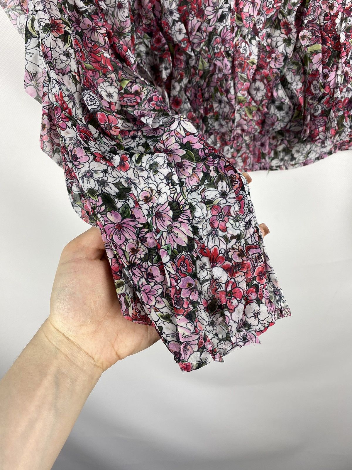Giambattista Valli Giambattista Valli H&M ladies floral pattern blouse tunic Size S / US 4 / IT 40 - 9 Thumbnail