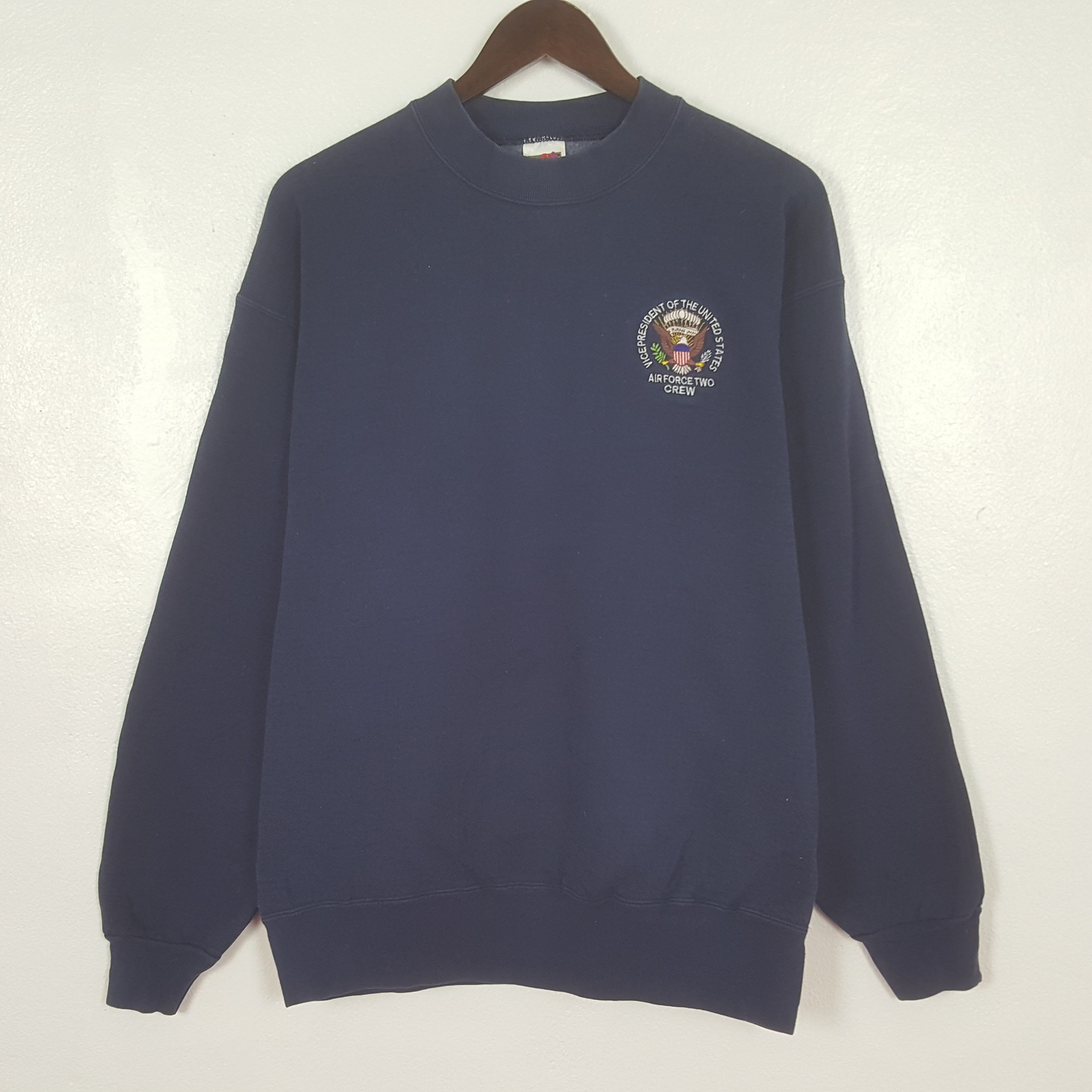 Other Vintage Air Force Two Crew Sweatshirt Size US L / EU 52-54 / 3 - 1 Thumbnail