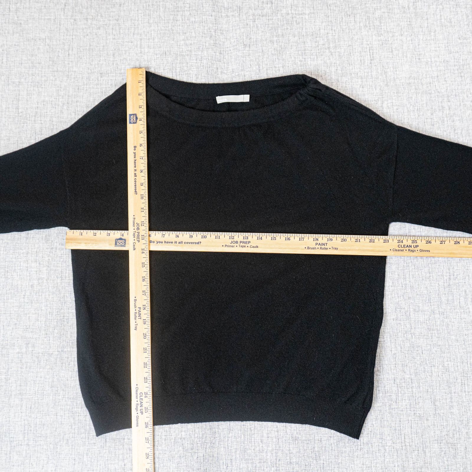 Vince Vince 100% Cashmere Cold Shoulder Sweater in black Large Size L / US 10 / IT 46 - 6 Thumbnail