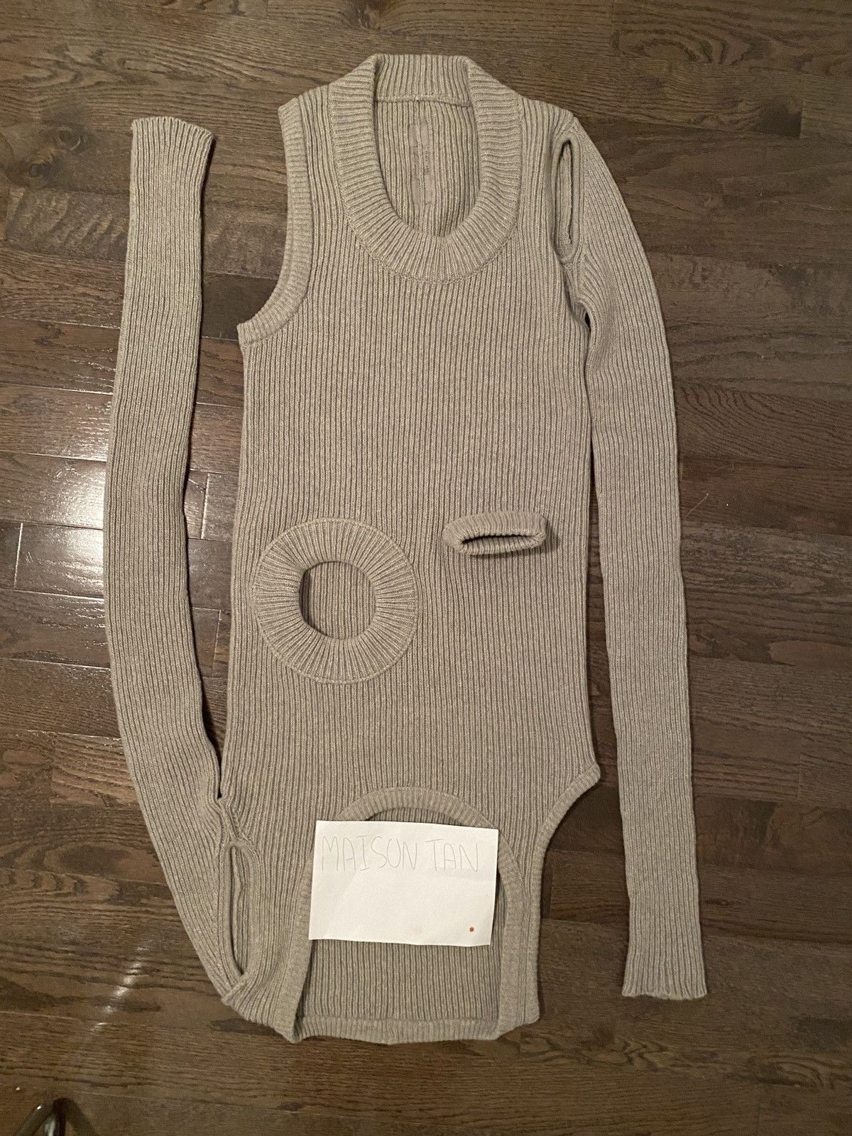 Rick Owens Rick Owens Banana Sweater knitwear FW23 LUXOR Rick Owens Rick Owens Banana Sweater knitwear FW23 LUXOR
