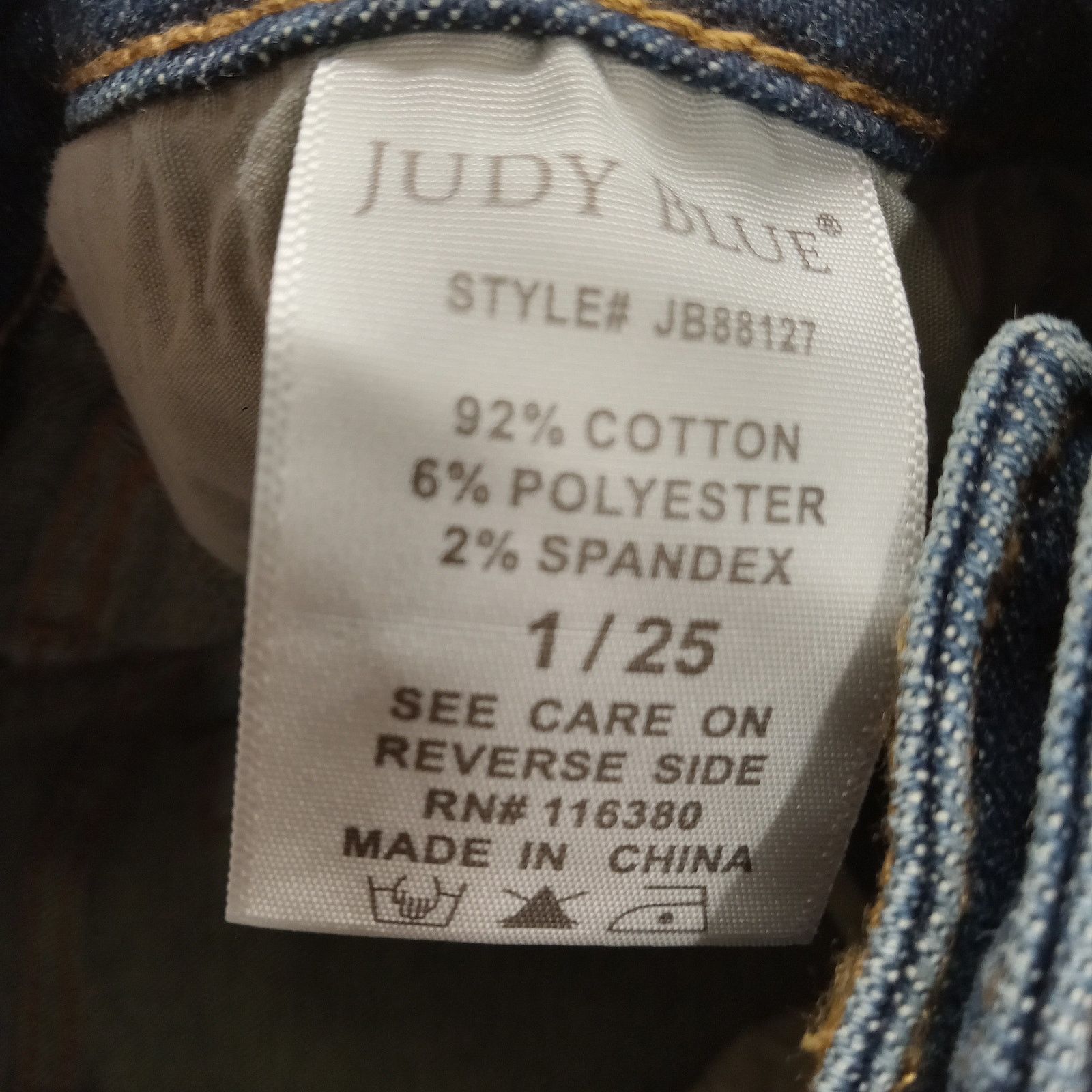 Judy Blue Judy Blue Crop Jeans 25 X 25 Women's Denim Split Ankle Size 25" / US 0 / IT 36 - 6 Thumbnail