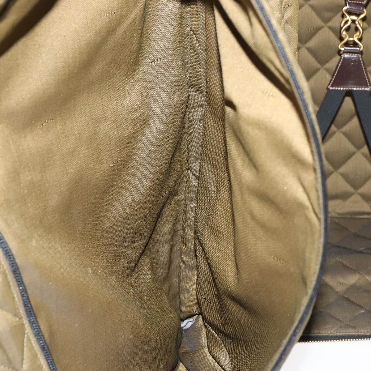 Fendi FENDI Zucca Canvas Carry Case Boston Bag Black Brown Size ONE SIZE - 14 Thumbnail