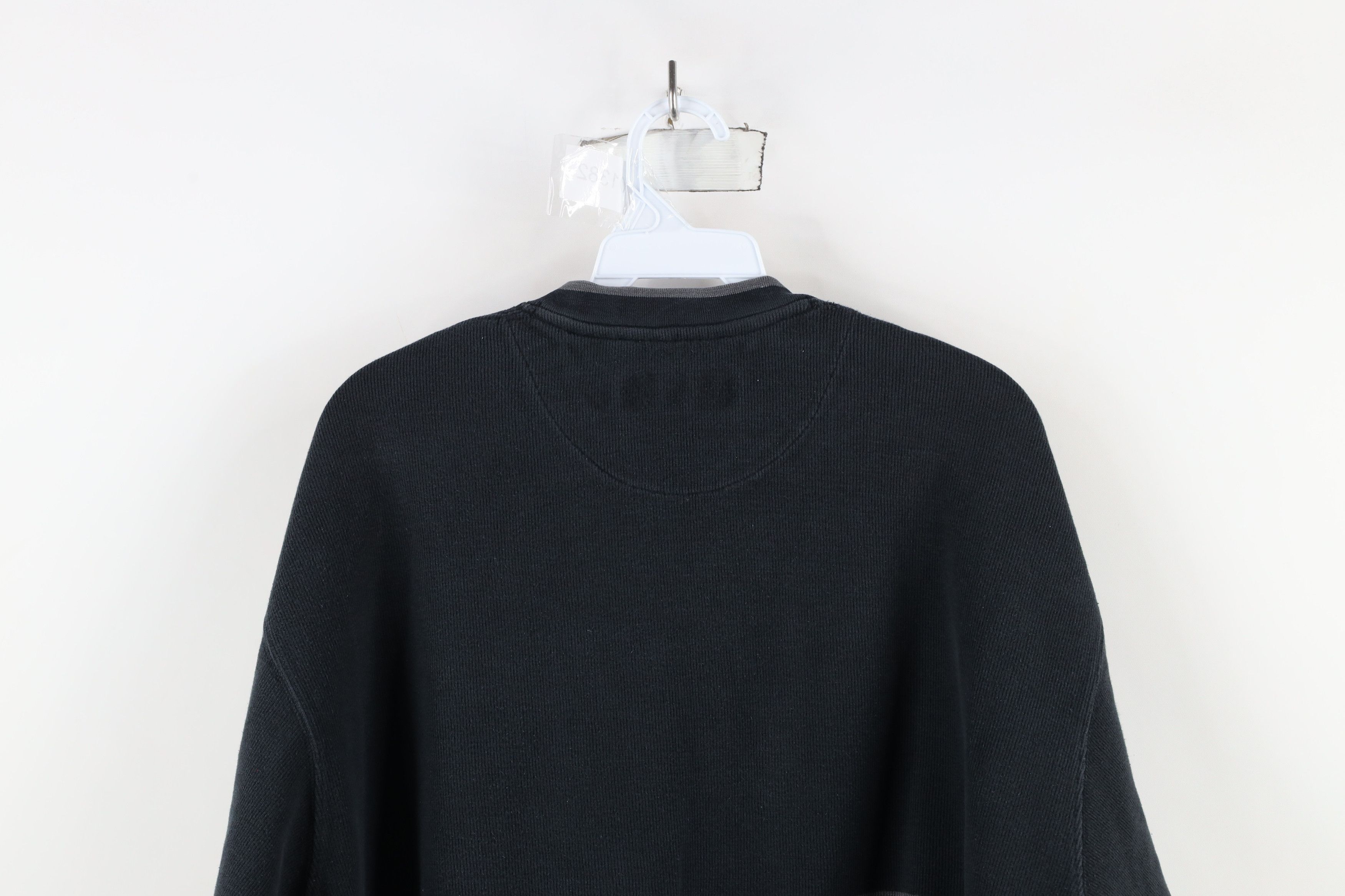 Vintage Vintage 90s Streetwear Block Ribbed Knit Long Sleeve T-Shirt Size US XL / EU 56 / 4 - 9 Thumbnail