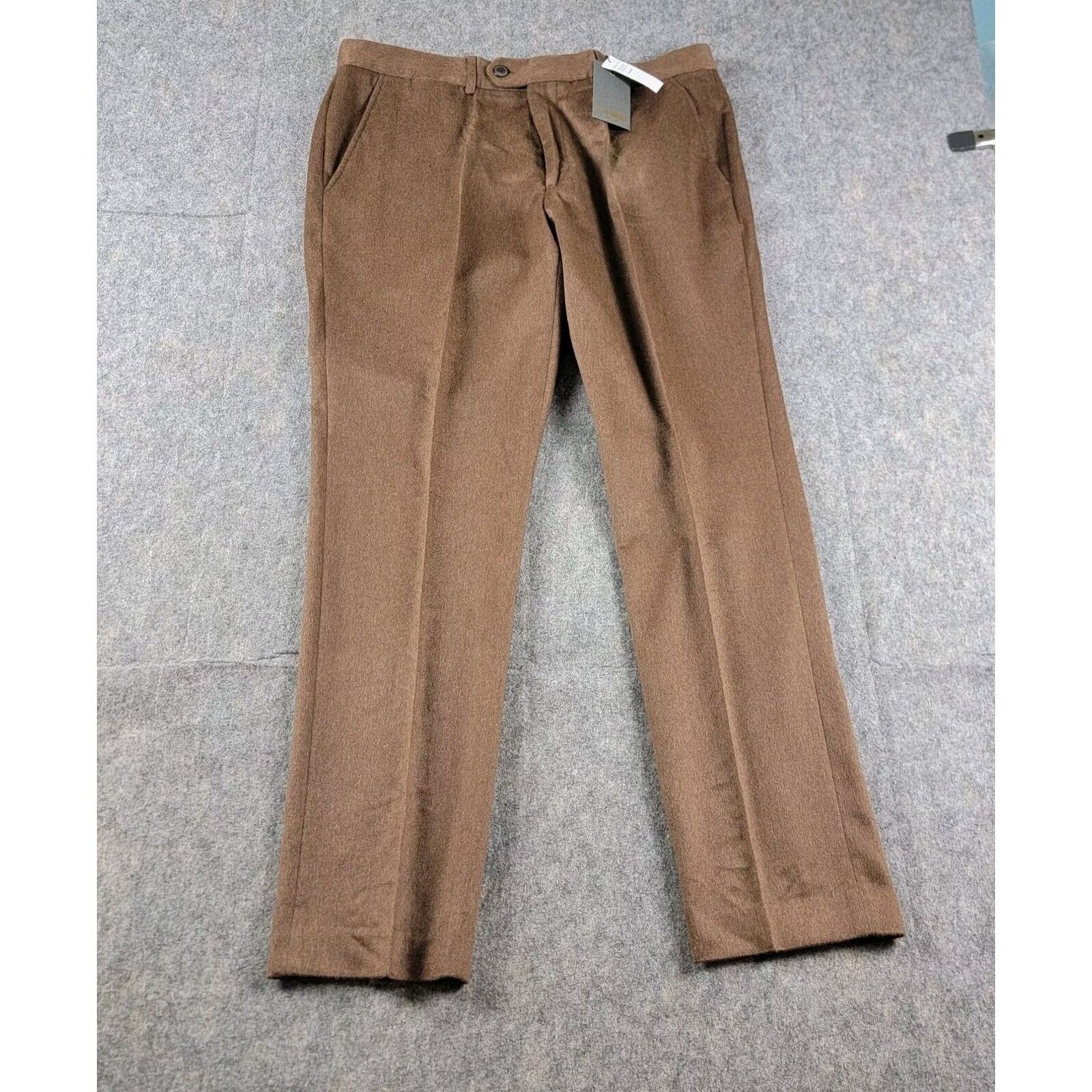 Todd Snyder Todd Snyder Cashmere Trouser size 36/32 Hazelnut Brown NWT Size US 36 / EU 52 - 2 Thumbnail
