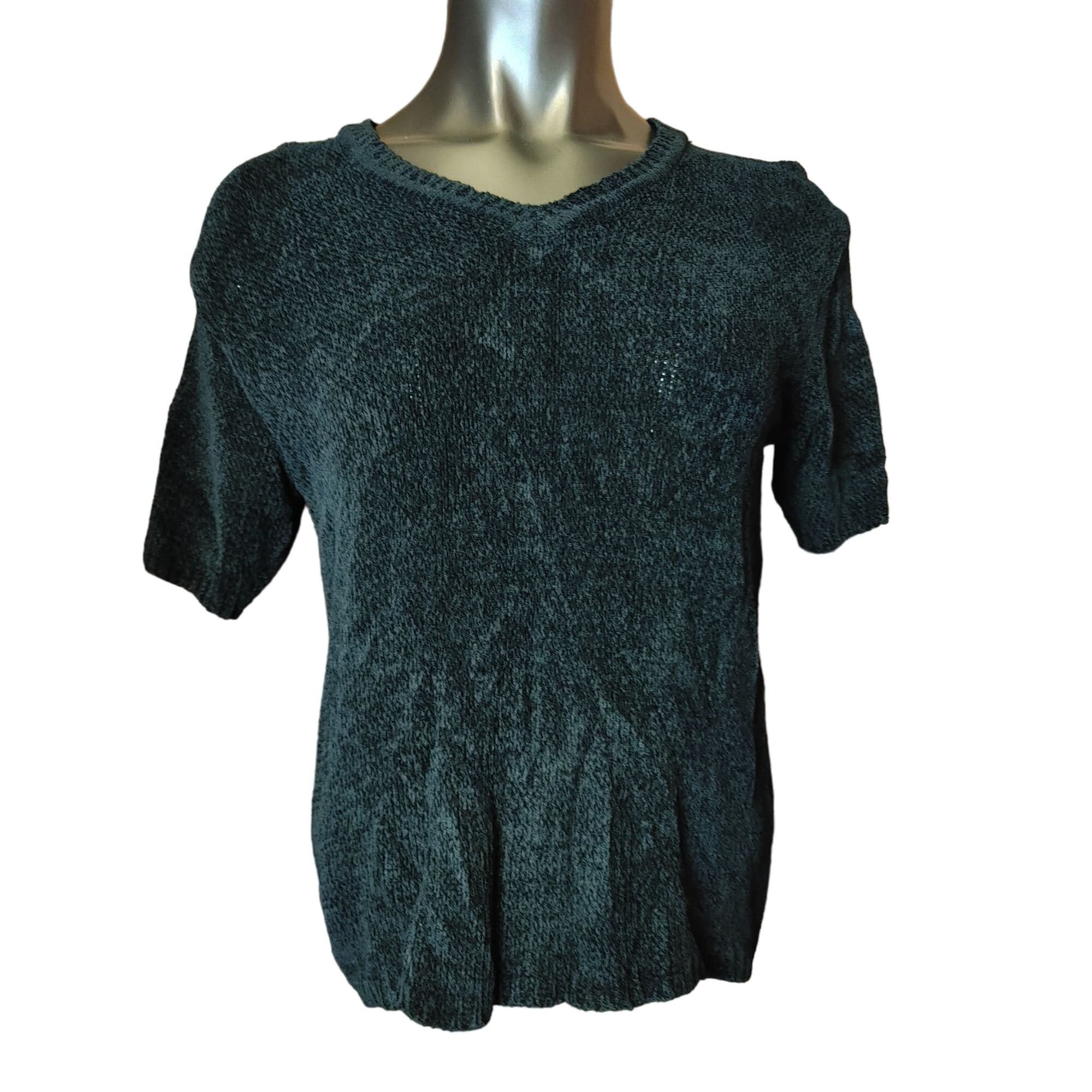 Other WESTERN CONNECTION Womens M Black Cozy Soft Short Sleeve V-N Size M / US 6-8 / IT 42-44 - 1 Thumbnail