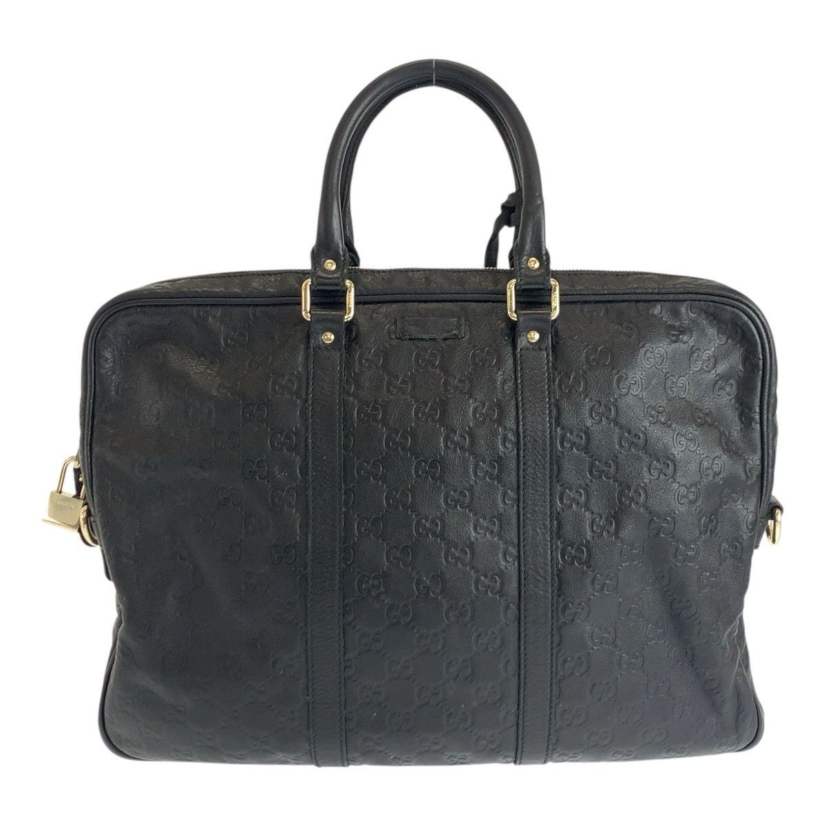 Gucci Gucci Gucci Guccissima Leather Briefcase Leather Business Bag 201480 DUTY FREE for USA Size ONE SIZE - 1 Thumbnail