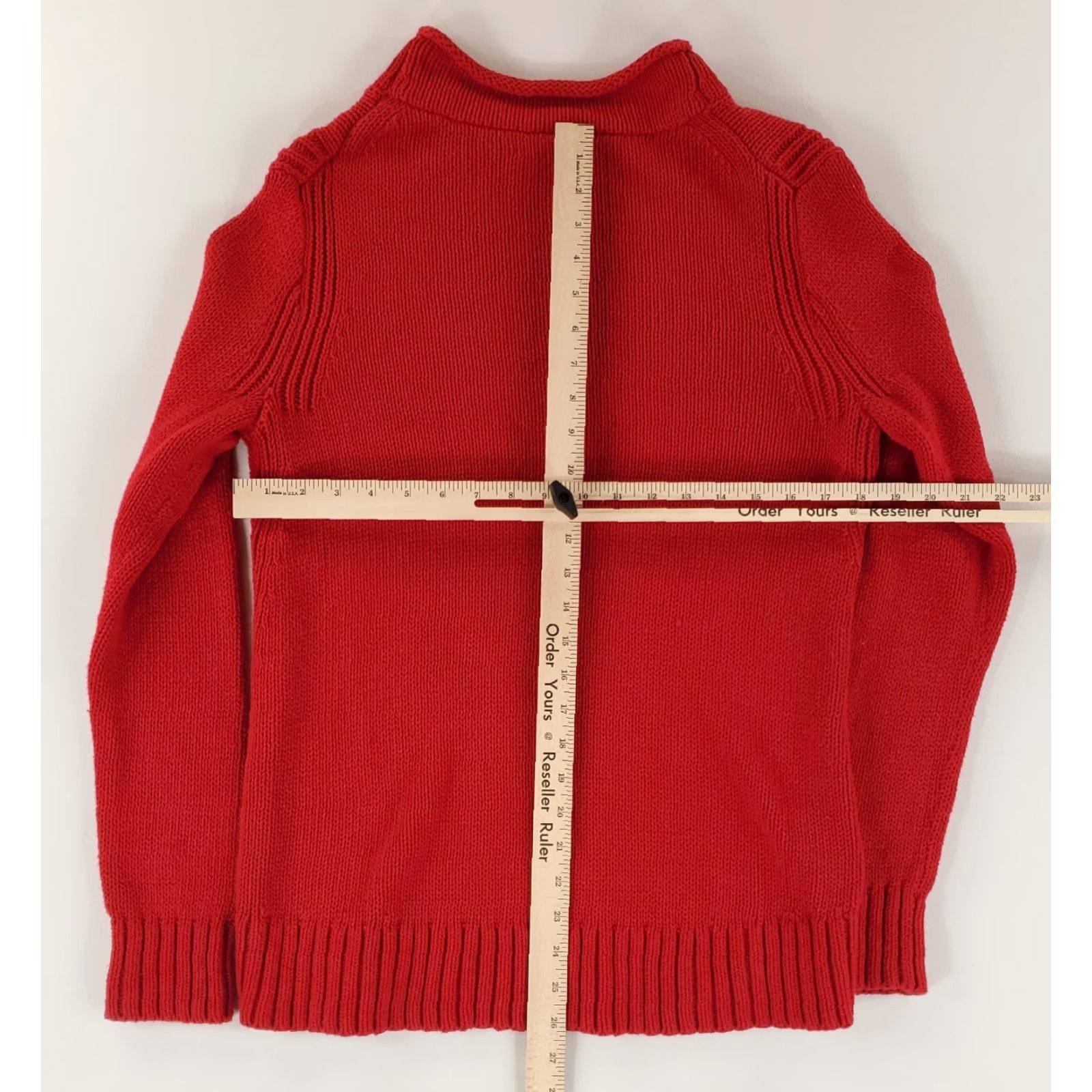 J.Crew J.CREW Sweater Oarsmen Roll Neck Red Long Sleeve Mens M Shirt/Top Pullover Shirt Mens M Red Oarsmen Roll Neck Sweater Size US M / EU 48-50 / 2 - 6 Thumbnail