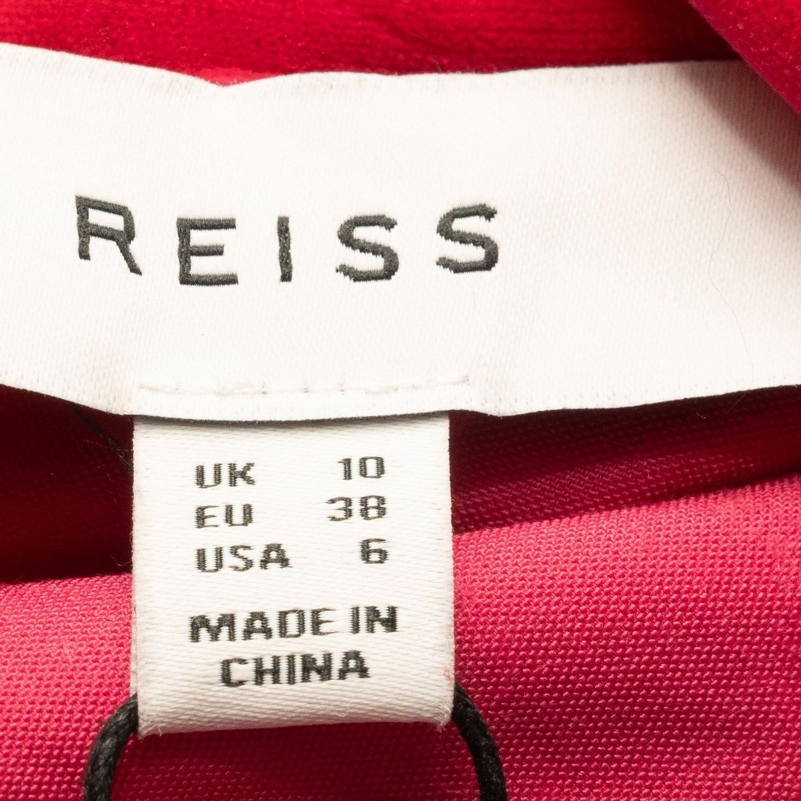 Reiss Reiss: Giannon Velvet Funnel Neck Asymmetric Midi Dress. Size M / US 6-8 / IT 42-44 - 14 Thumbnail
