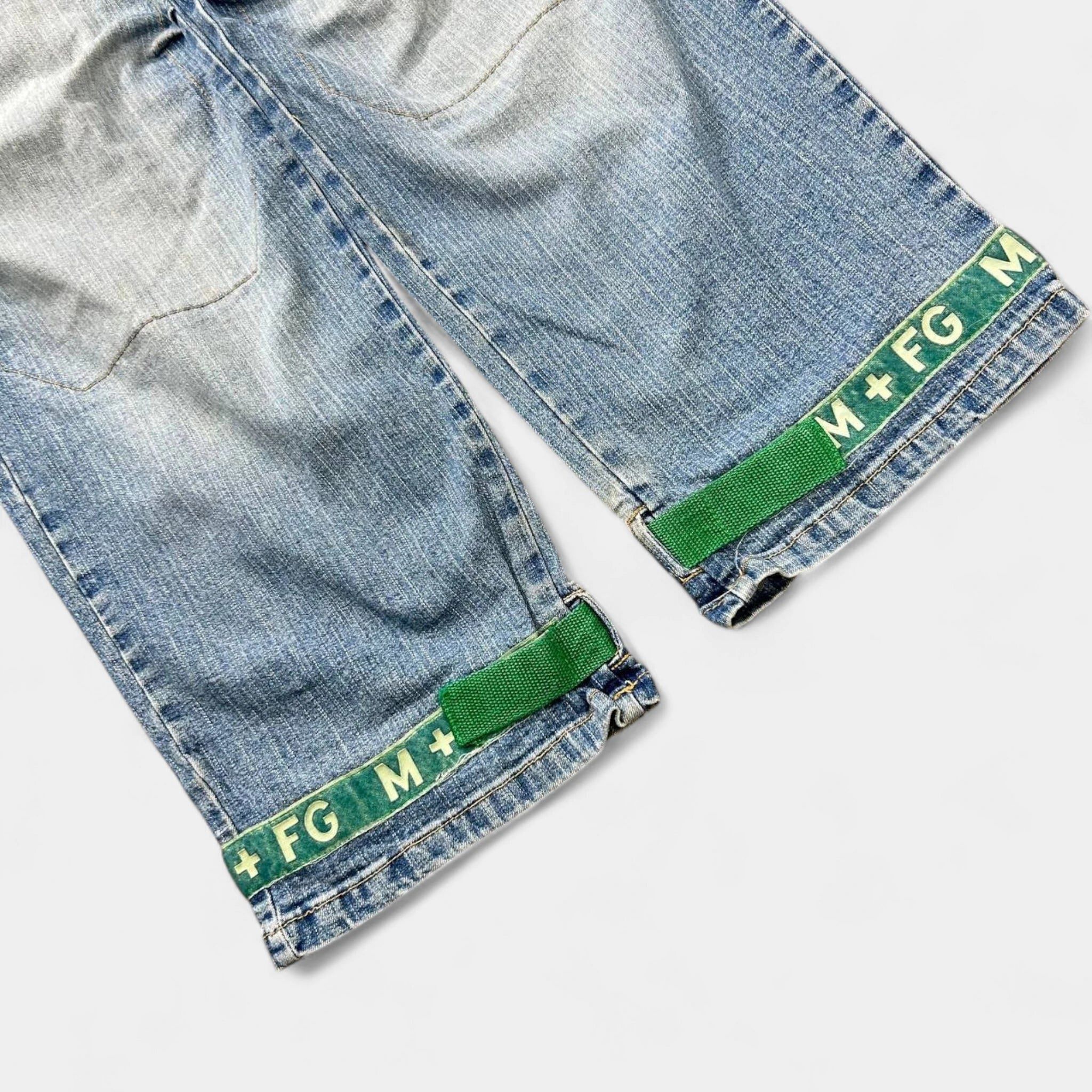 Marithe + Francois Girbaud Marithé + François Girbaud Classic Light Blue Cargo Denim Pa Size US 34 / EU 50 - 4 Thumbnail