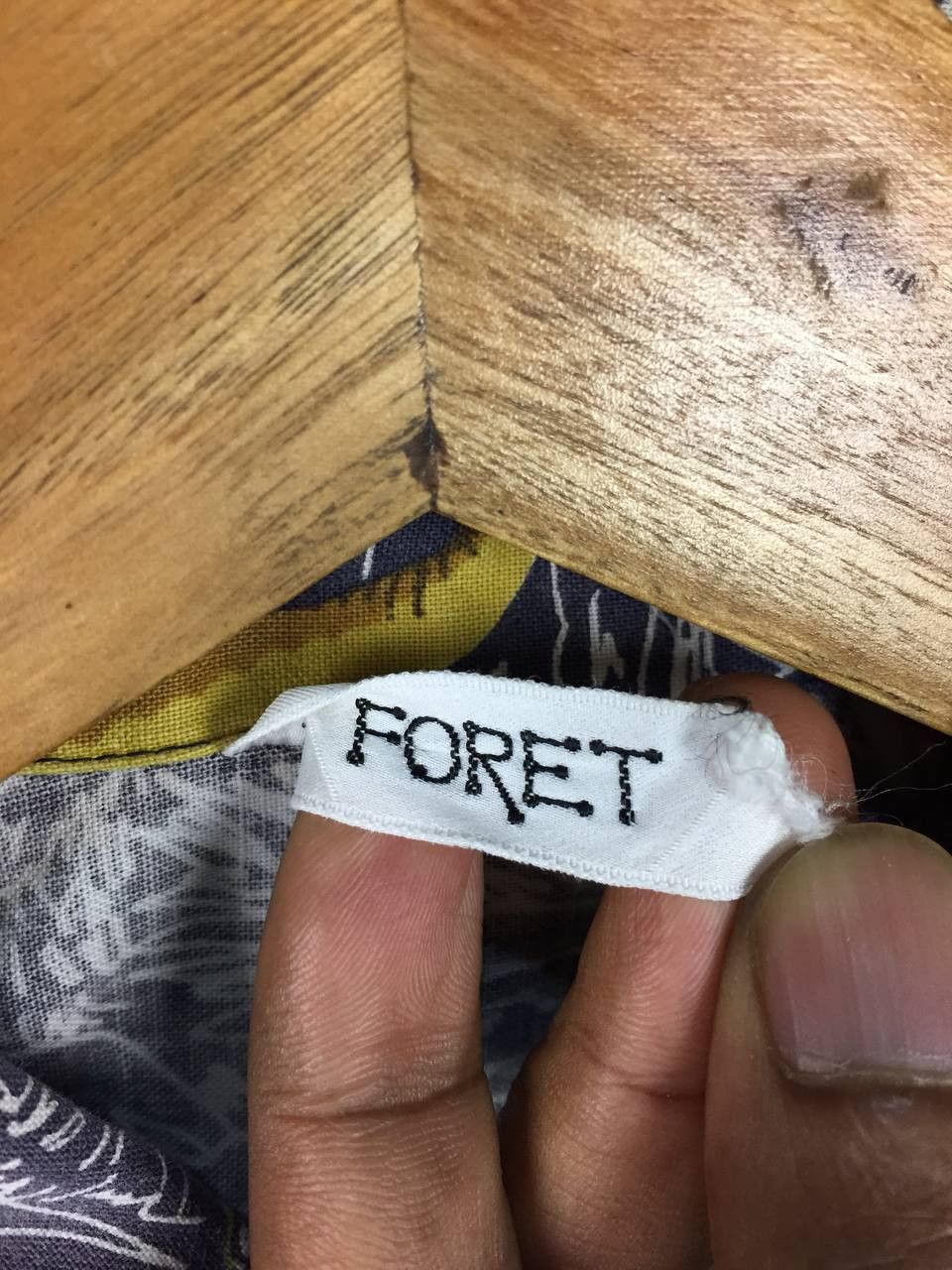 Vintage Vtg Foret Safari Animal Tropical All-Over Print Camp Shirt Size US L / EU 52-54 / 3 - 15 Thumbnail