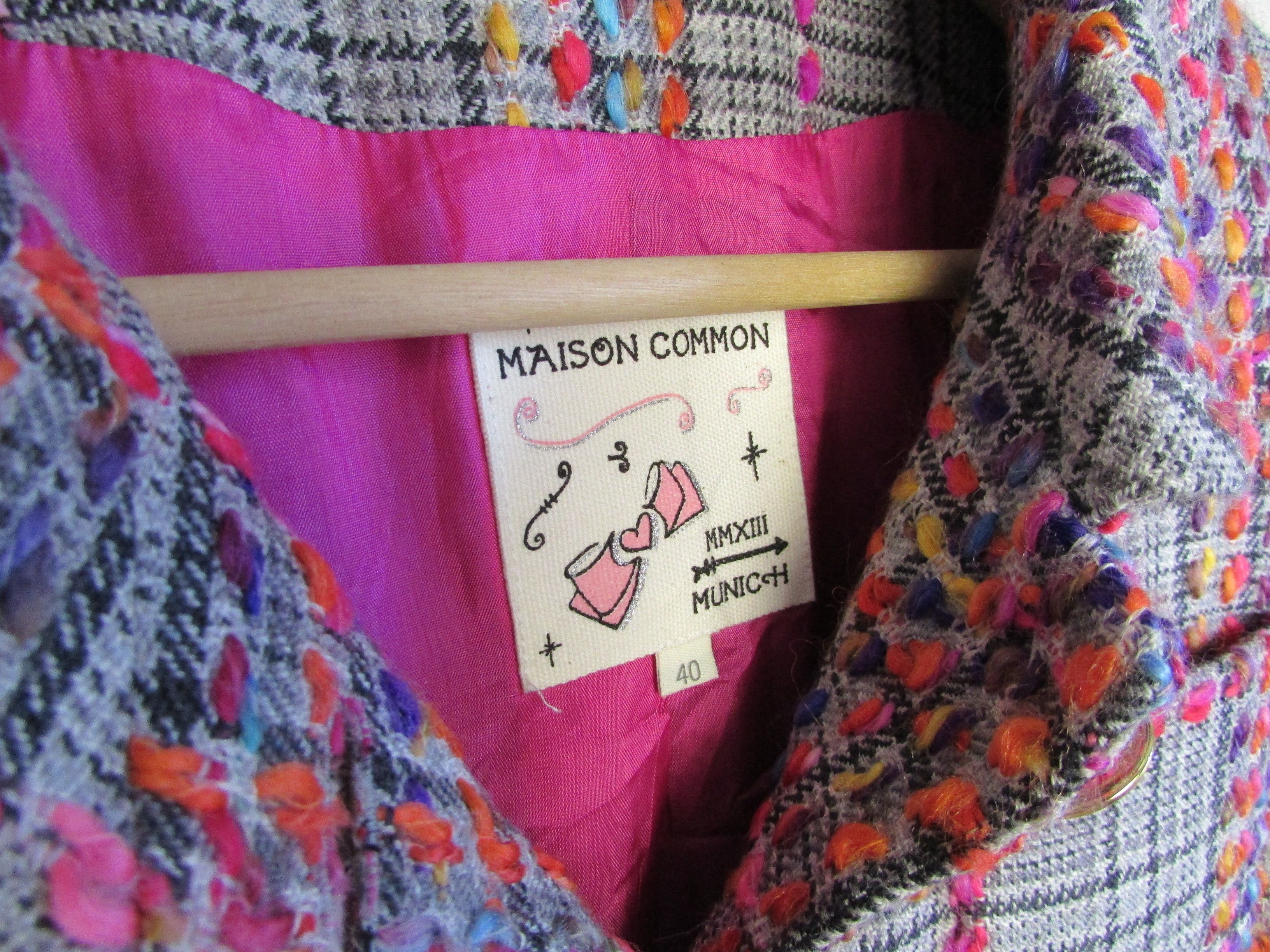Other Maison Common Women's Wool Blazer Jacket Size M / US 6-8 / IT 42-44 - 4 Thumbnail
