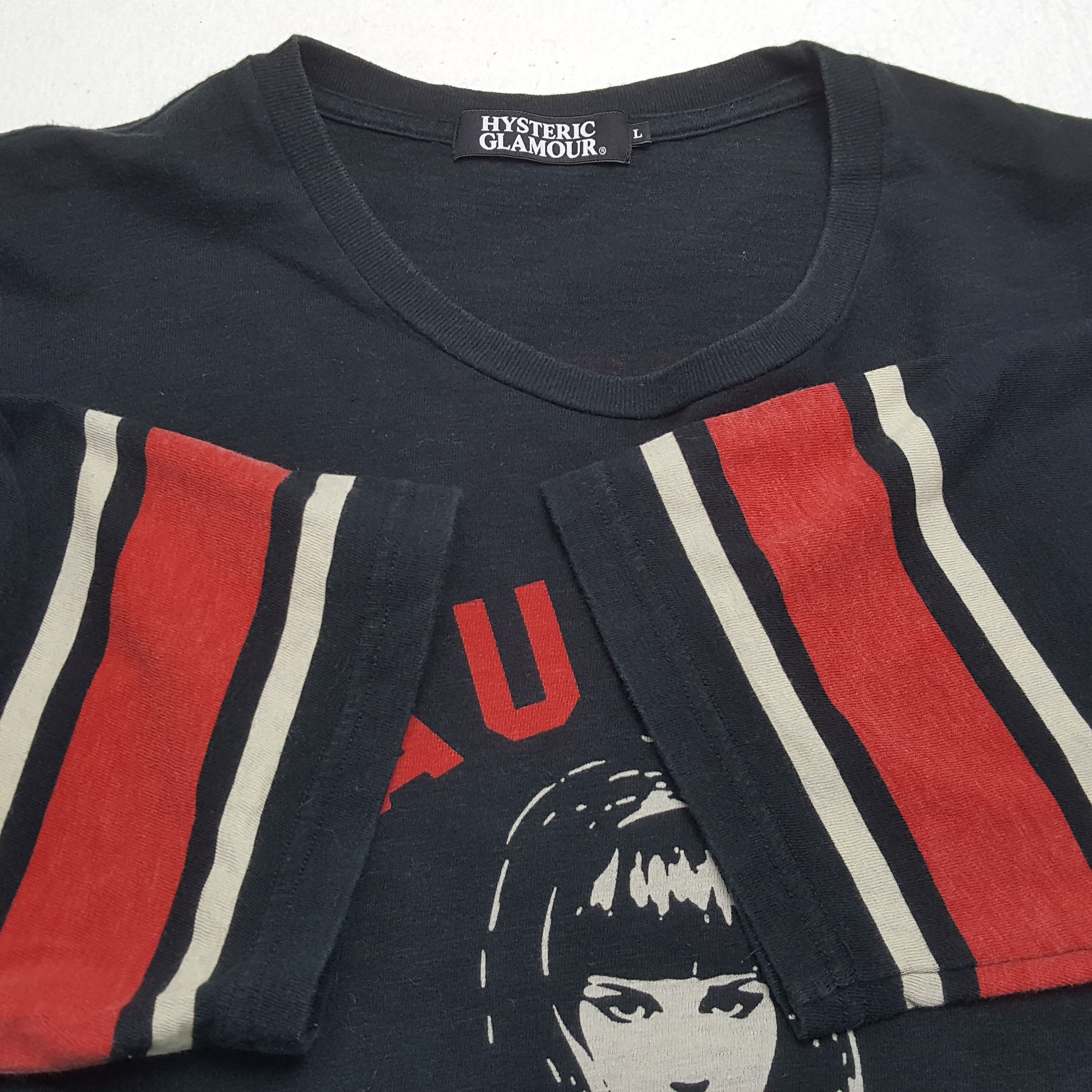 Hysteric Glamour × Japanese Brand × Vintage Vintage HYSTERIC GLAMOUR Japanese Fashion Brand T-Shirts Size US L / EU 52-54 / 3 - 7 Thumbnail