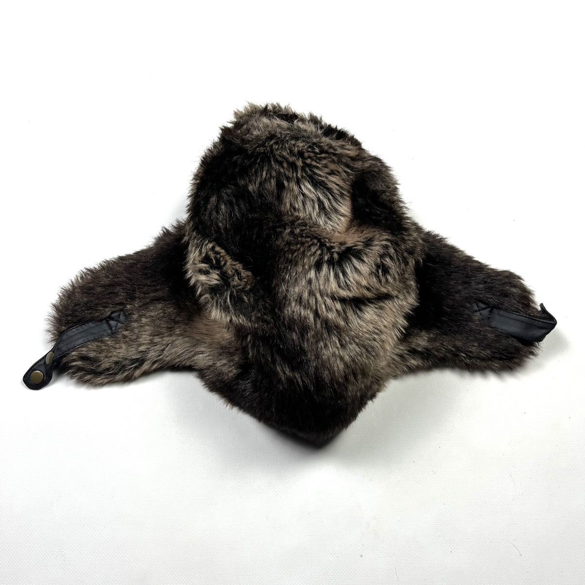 Hysteric Glamour Y2K Faux Fur Ushanka Vintage Fuzzy Warm Trapper Hat Size ONE SIZE - 4 Thumbnail