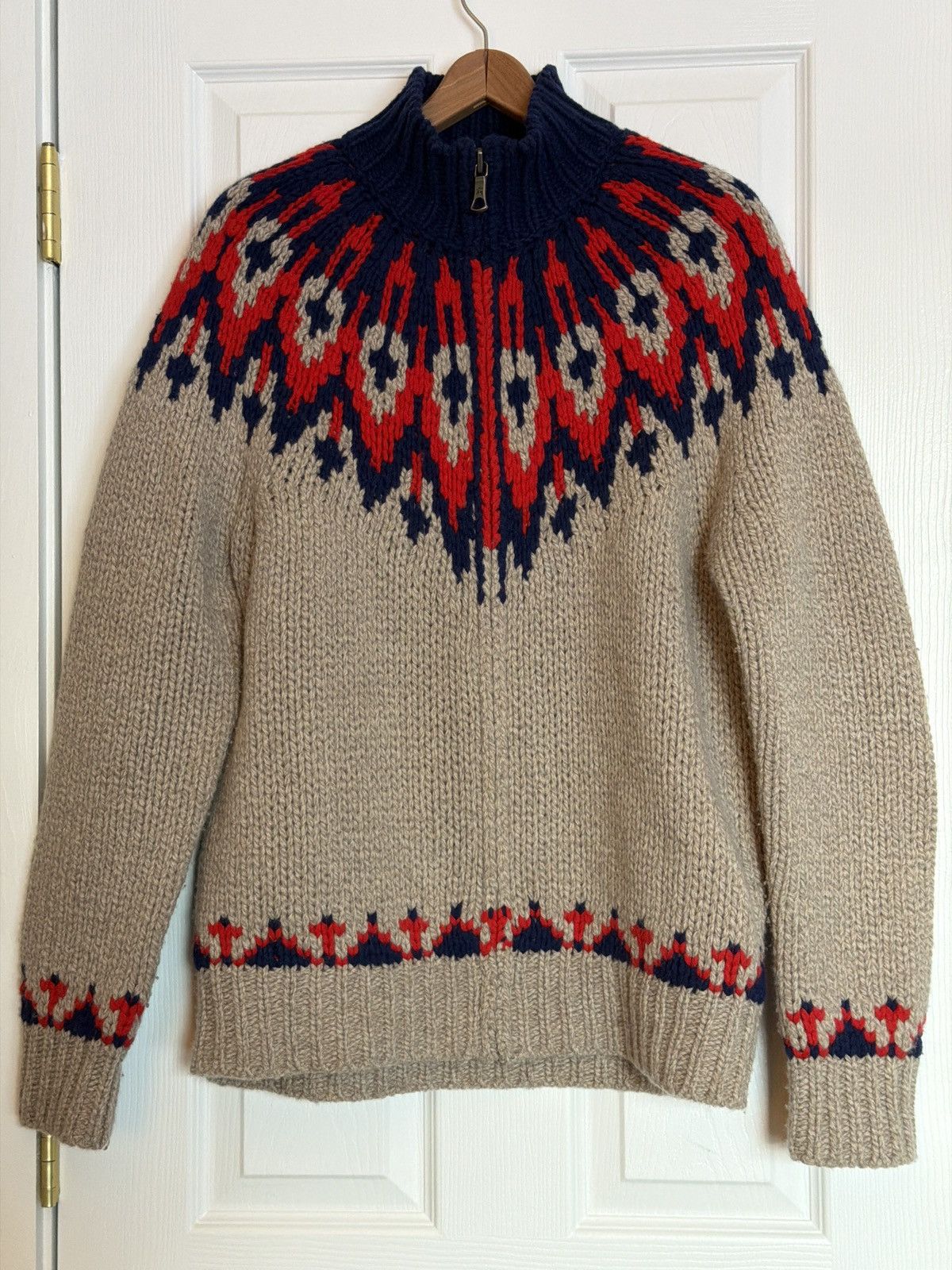 Brooks Brothers Brooks Brothers 100% Merino Wool zip sweater Size US L / EU 52-54 / 3 - 1 Thumbnail