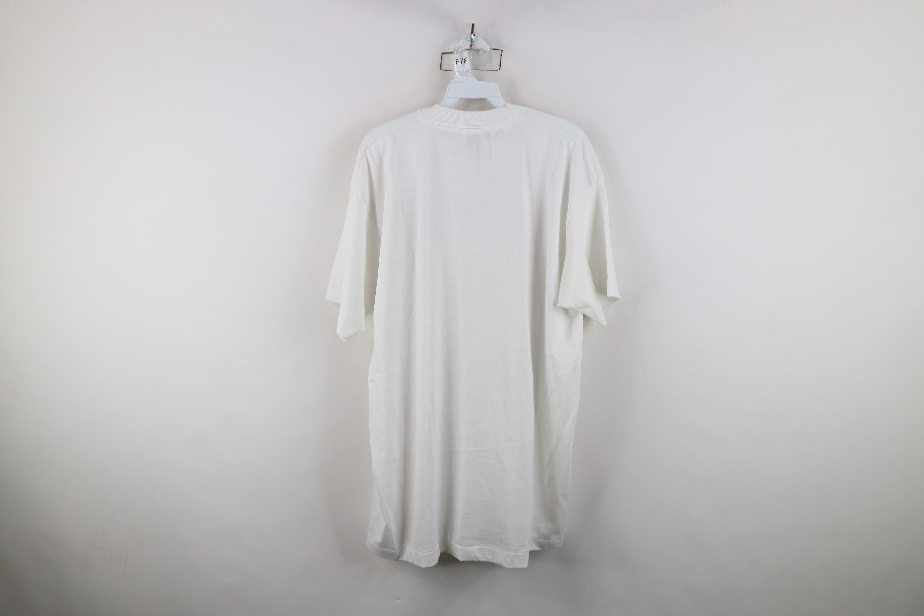 Vintage Deadstock Vintage 90s Ohio City Short Sleeve T-Shirt White Size US XL / EU 56 / 4 - 12 Thumbnail