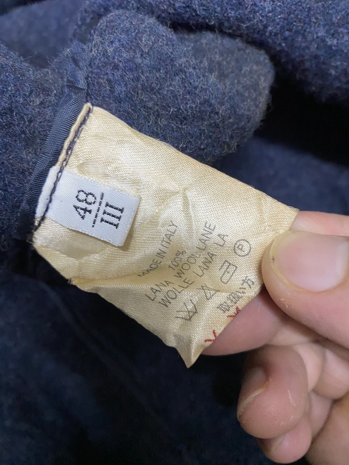 Ermenegildo Zegna Ermenegildo Zegna Wool Duffel Coat Jacket Size US L / EU 52-54 / 3 - 12 Thumbnail
