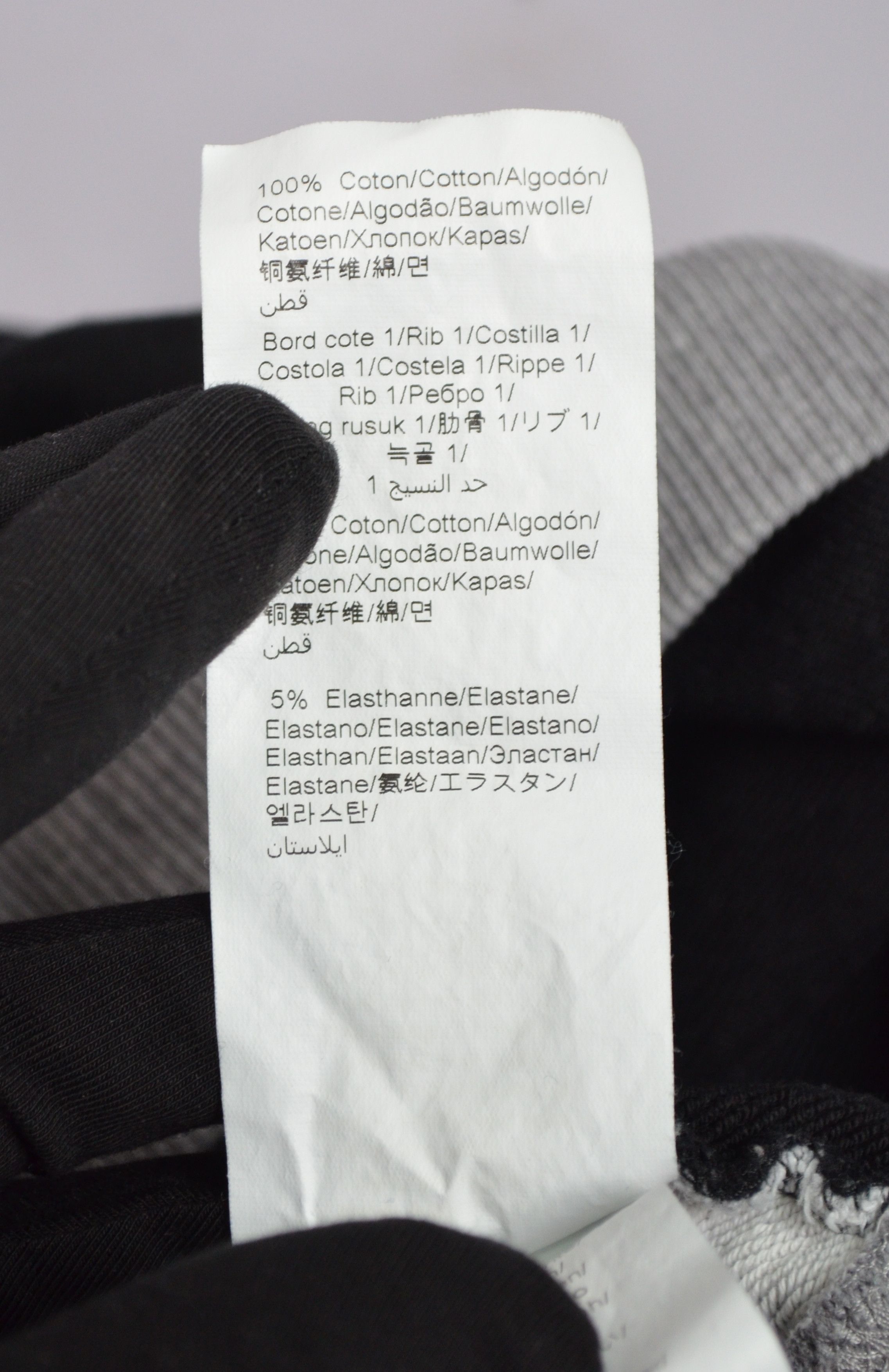 Designer × Kenzo KENZO Color Block Hoodie Dove Grey Logo Sweatshirt Designer Size US L / EU 52-54 / 3 - 18 Thumbnail
