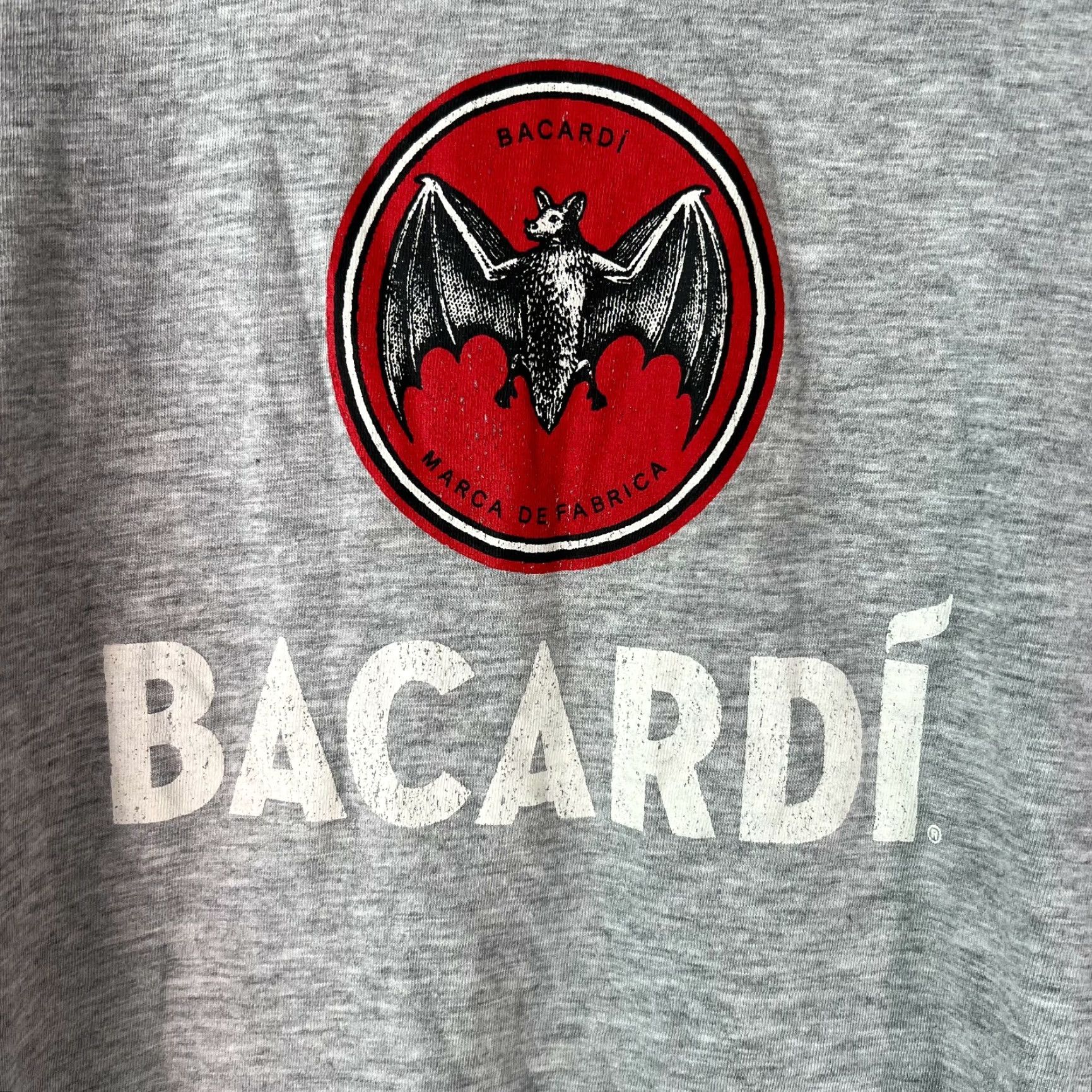 Vintage Bacardi Mens Short Sleeves Graphic T Shirt Cotton Blend Size Medium Gray Crew Neck Short Sleeve Mens Size US M / EU 48-50 / 2 - 3 Thumbnail