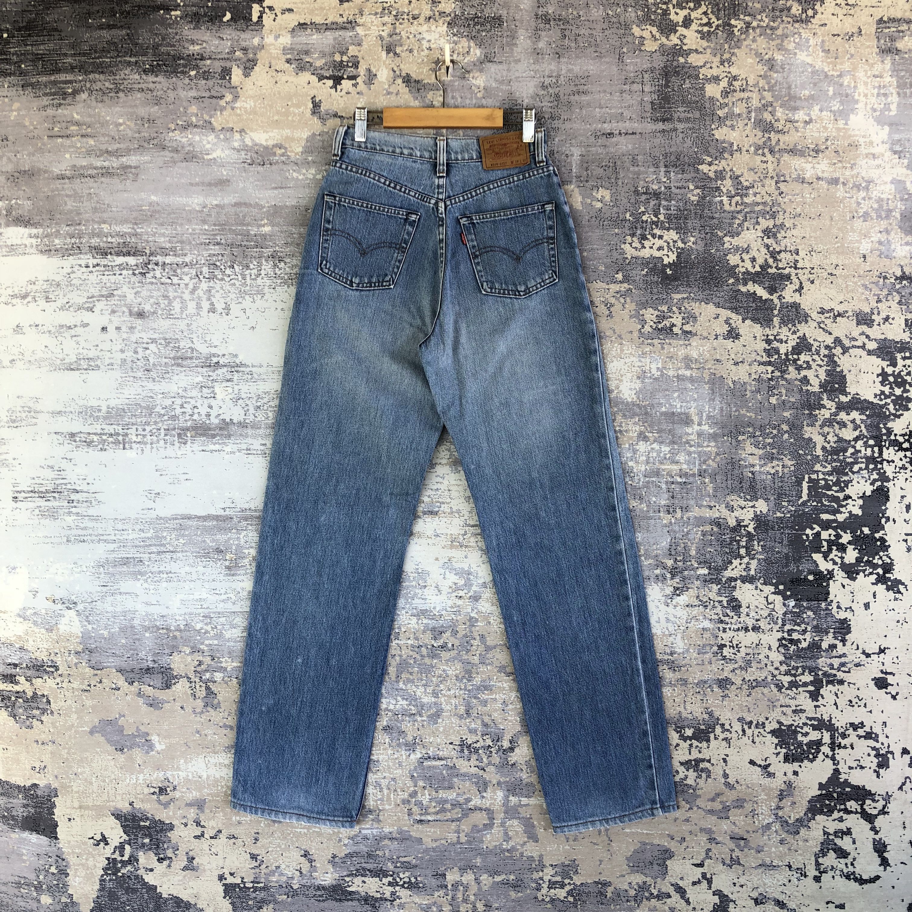 Levi's Vintage Levis 509 Faded Baggy Jeans Levi's Light Wash Denim Size 22" - 2 Thumbnail