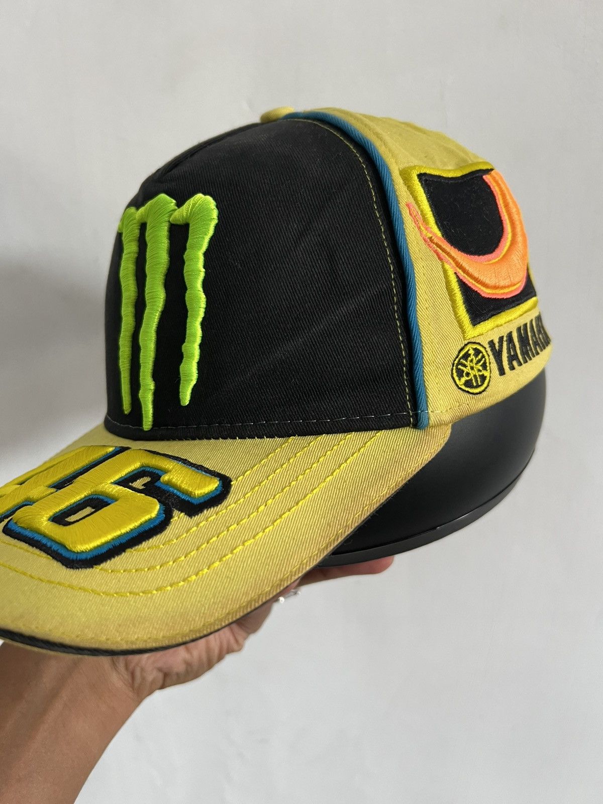 Yamaha VR46 Valentino Rossi Yamaha Hat Size ONE SIZE - 8 Thumbnail