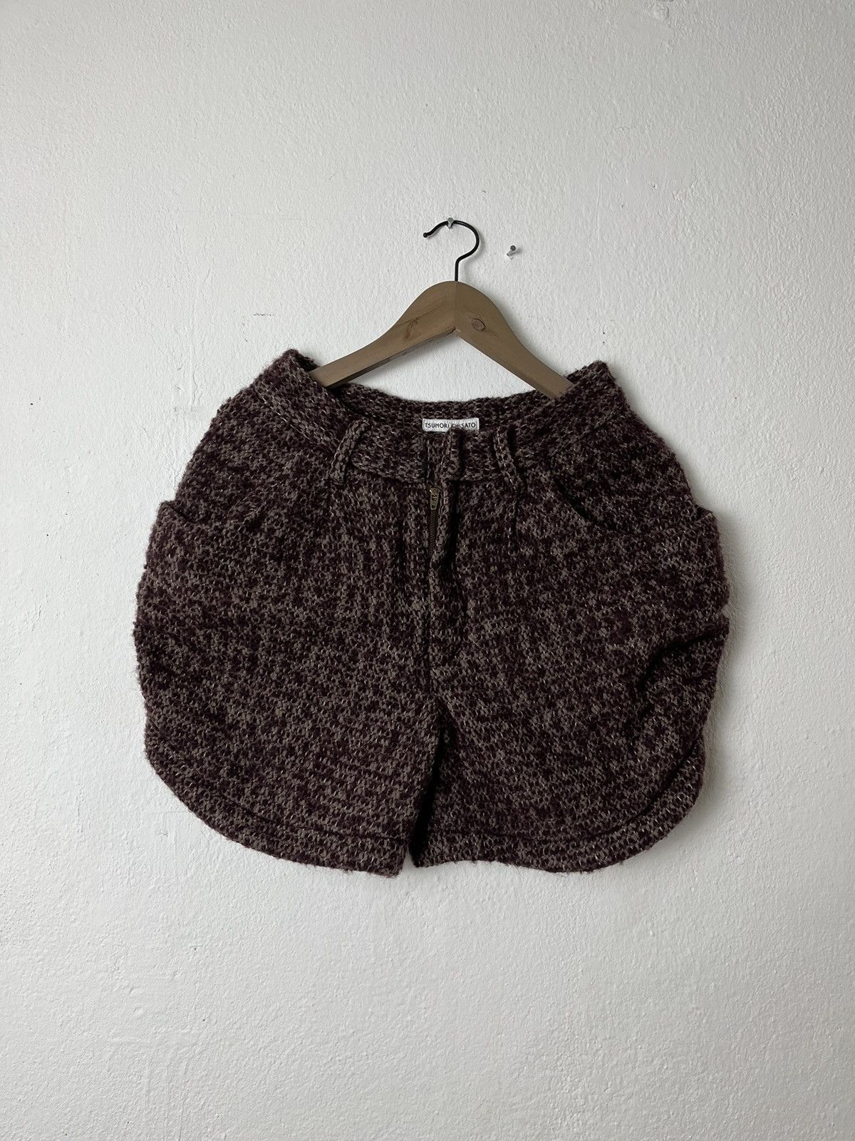 Issey Miyake × Tsumori Chisato Tsumori Chisato Wool Shorts Size 29" - 1 Thumbnail