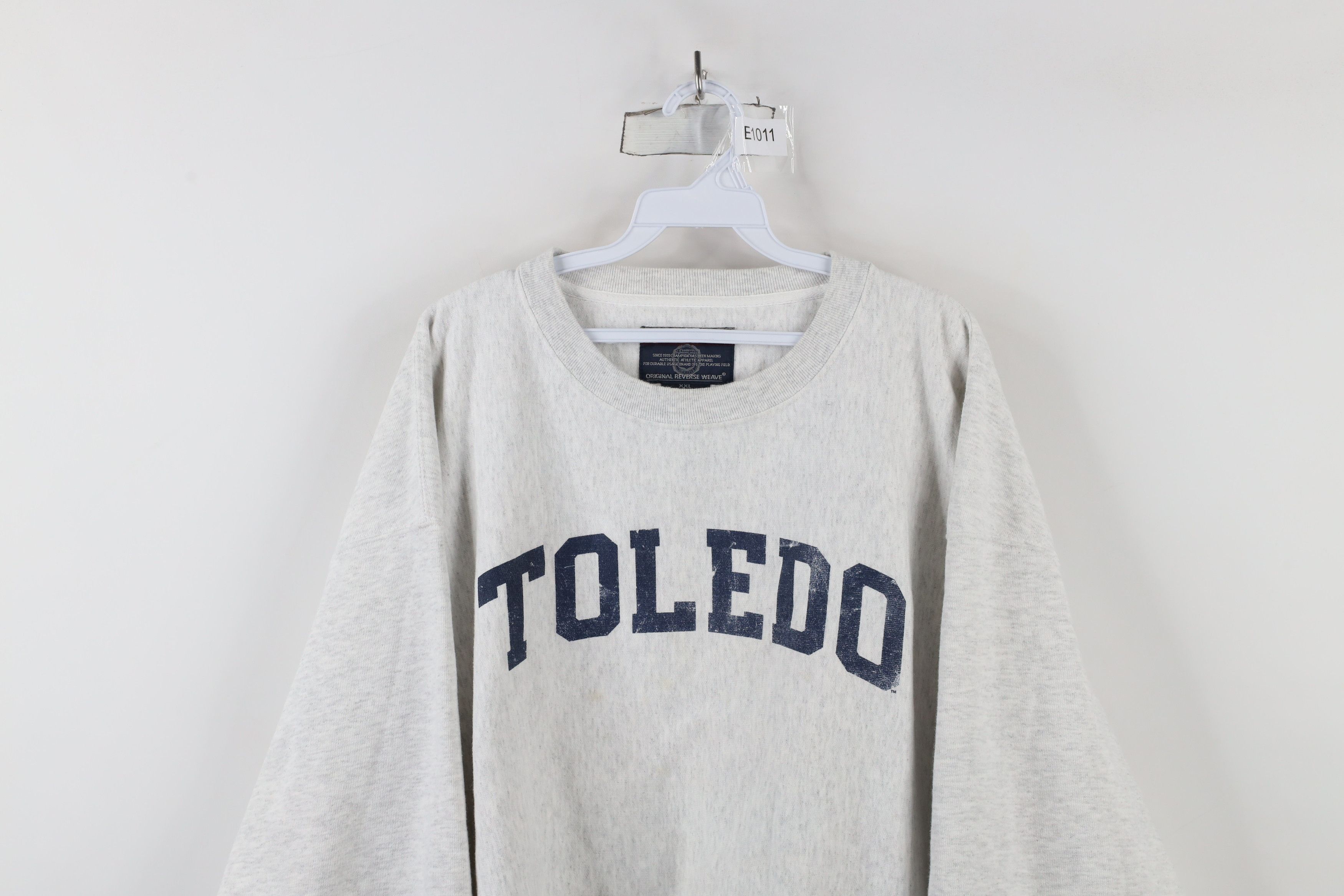 Champion × Vintage Vintage 90s Champion Reverse University of Toledo Sweatshirt Size US XXL / EU 58 / 5 - 2 Thumbnail