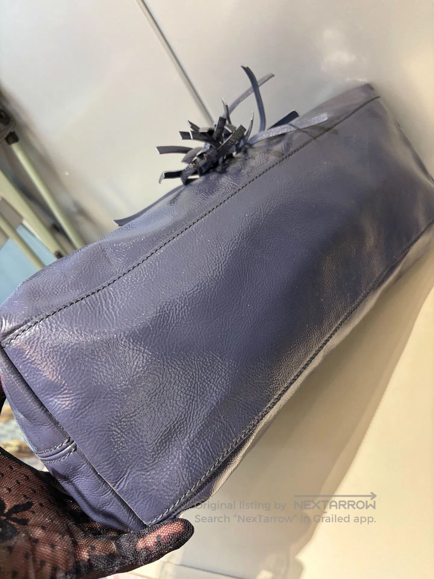 Gucci Gucci Soho Blue Tote Bag. Size ONE SIZE - 6 Thumbnail