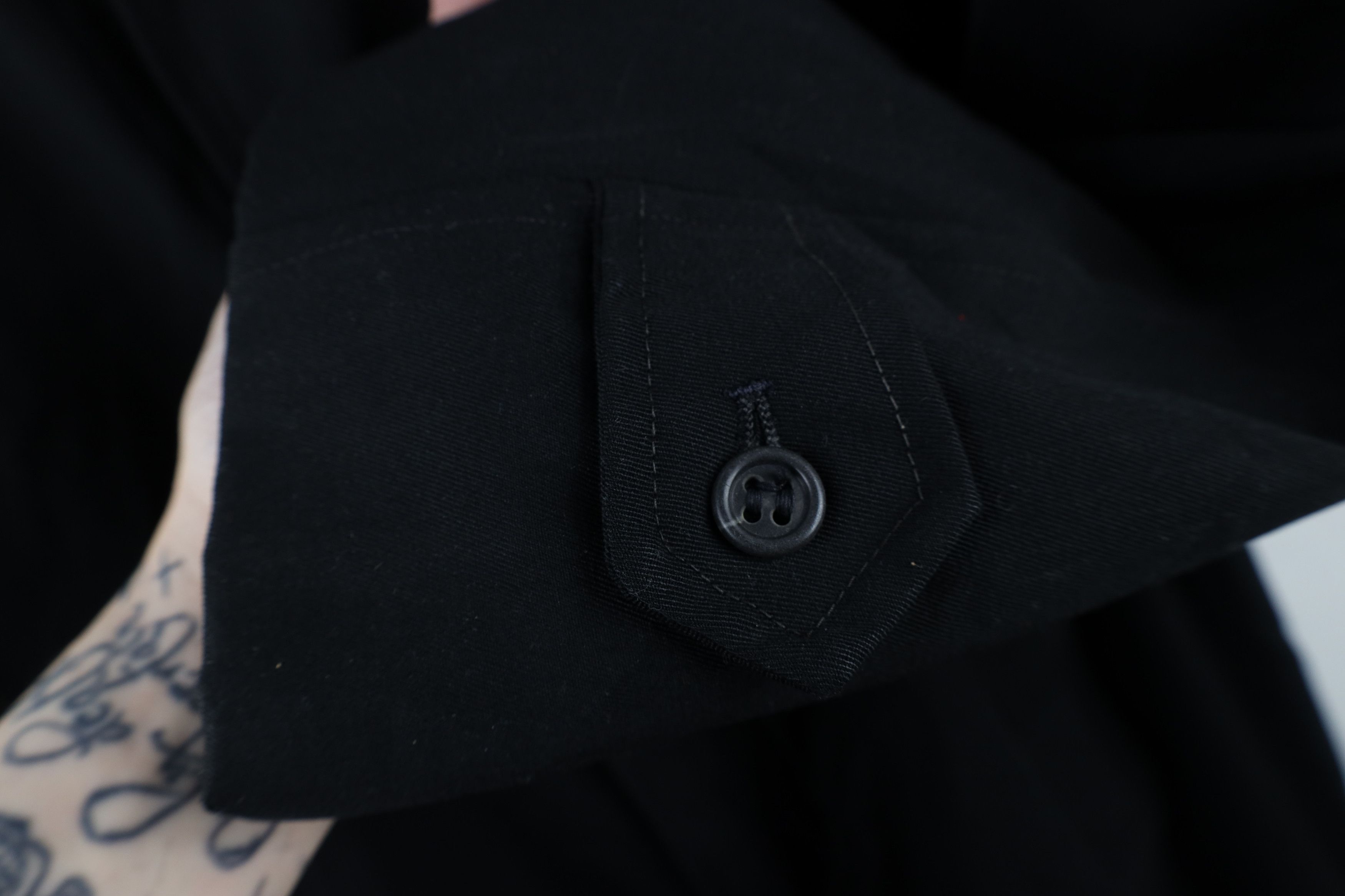 Vintage Vintage 50s 60s Streetwear Trench Coat Jacket Black USA Size US XL / EU 56 / 4 - 6 Thumbnail