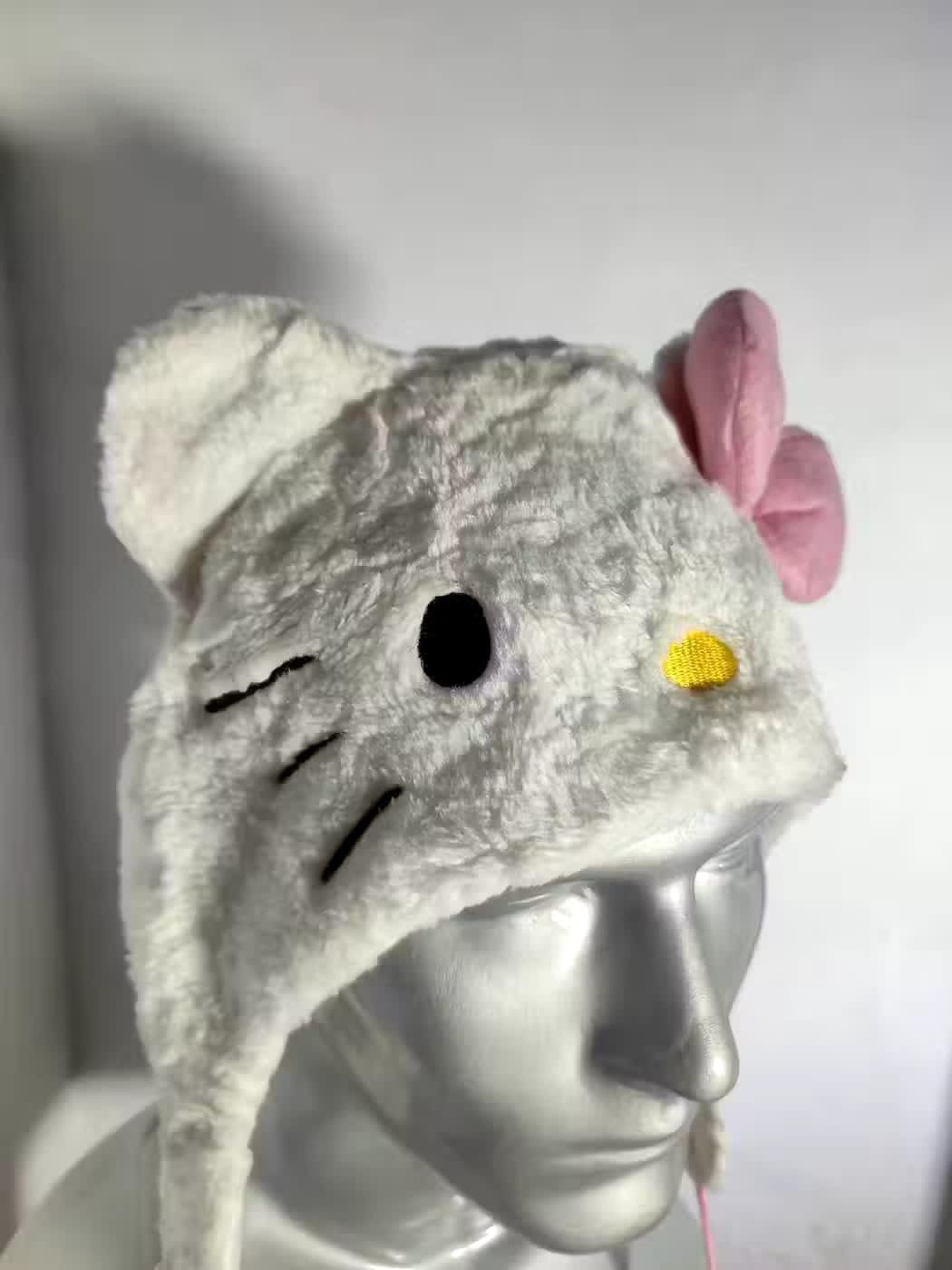 Cartoon Network Hello Kitty Horn Bunny Ear Beanie hats Size ONE SIZE - 2 Thumbnail