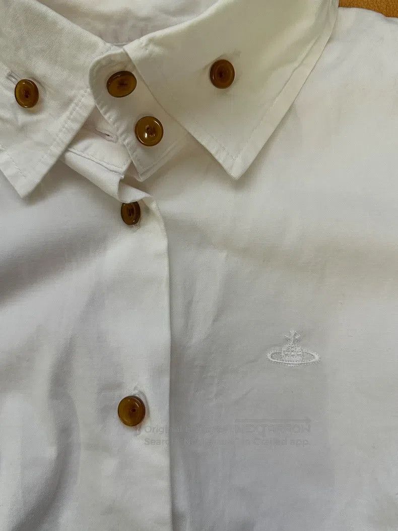 Vivienne Westwood Vivienne Westwood White Shirt Size L / US 10 / IT 46 - 4 Thumbnail