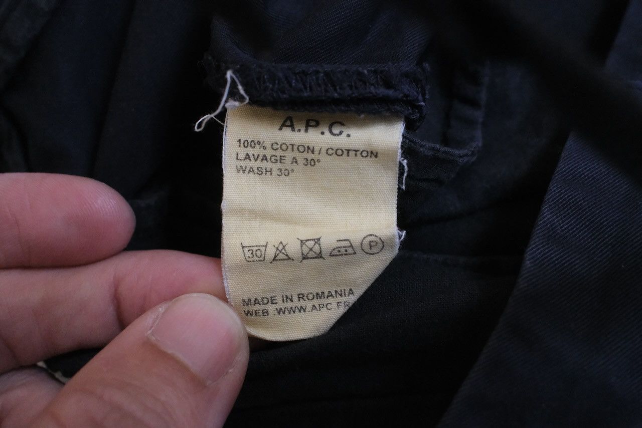 A.P.C. APC Navy Cotton Pants Size US 34 / EU 50 - 6 Thumbnail