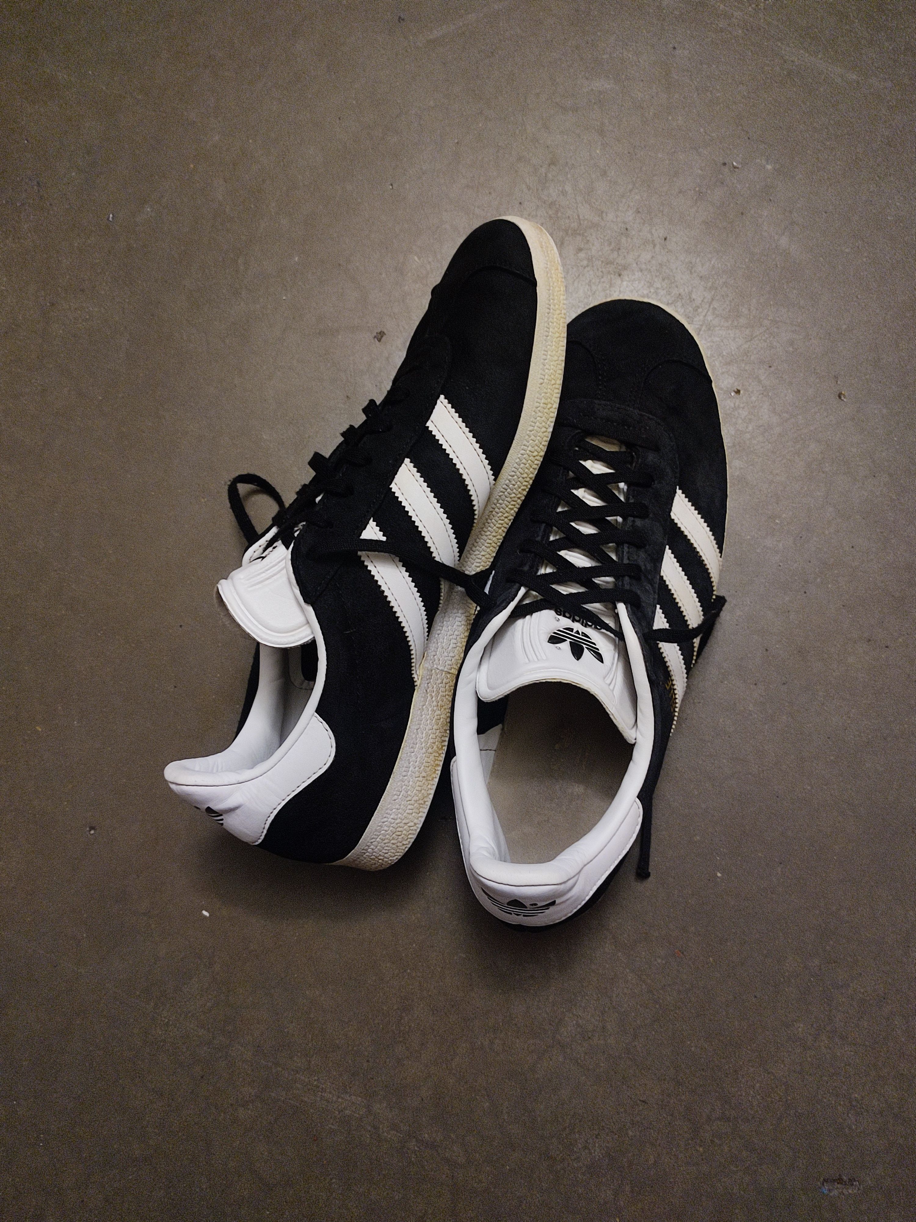 Adidas Adidas Gazelle 85 “Semi Court Black / White” Suede Size US 12.5 / EU 45-46 - 3 Thumbnail