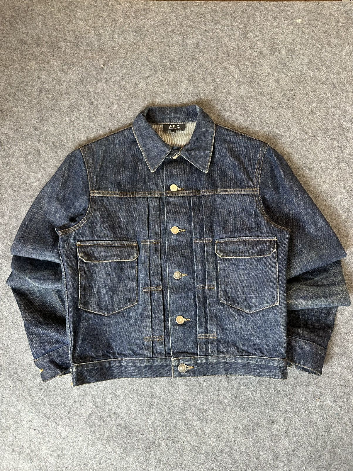 A.P.C. A.P.C. Type 2 Japanese selvedge denim jacket. Size US M / EU 48-50 / 2 - 1 Thumbnail