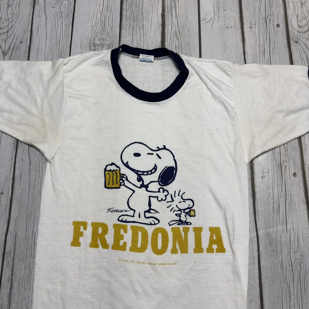 Champion × Vintage Vintage Fredonia Snoopy tee Size US S / EU 44-46 / 1 - 3 Thumbnail
