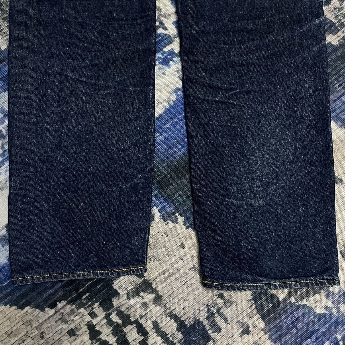 GU × Undercover 🇯🇵 GU Straight Baggy Distressed Undercover Style Indigo Denim Size US 35 - 17 Thumbnail