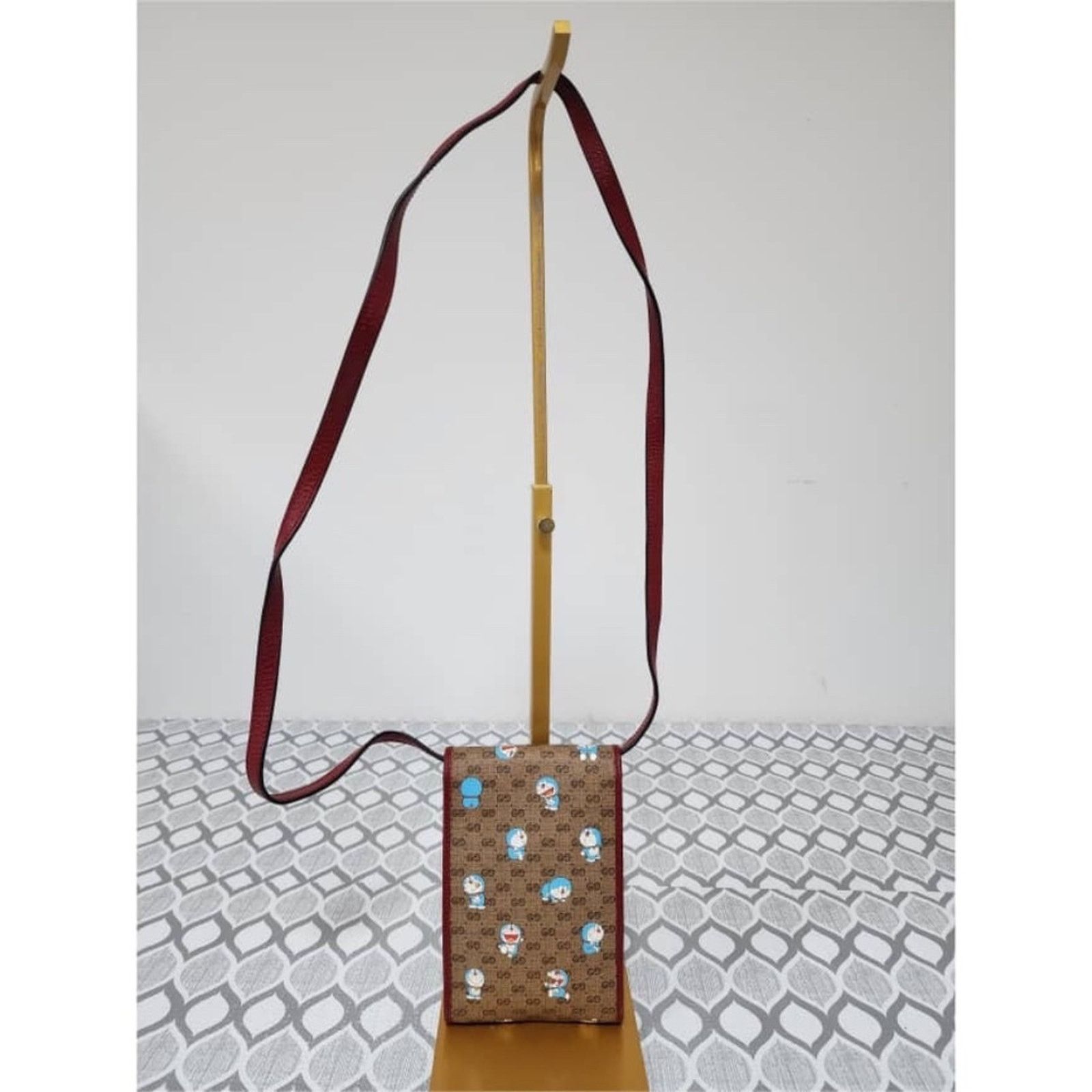 Gucci GUCCI X DORAEMON Mini GG Supreme Monogram Mini Crossbody Bag Size ONE SIZE - 3 Thumbnail