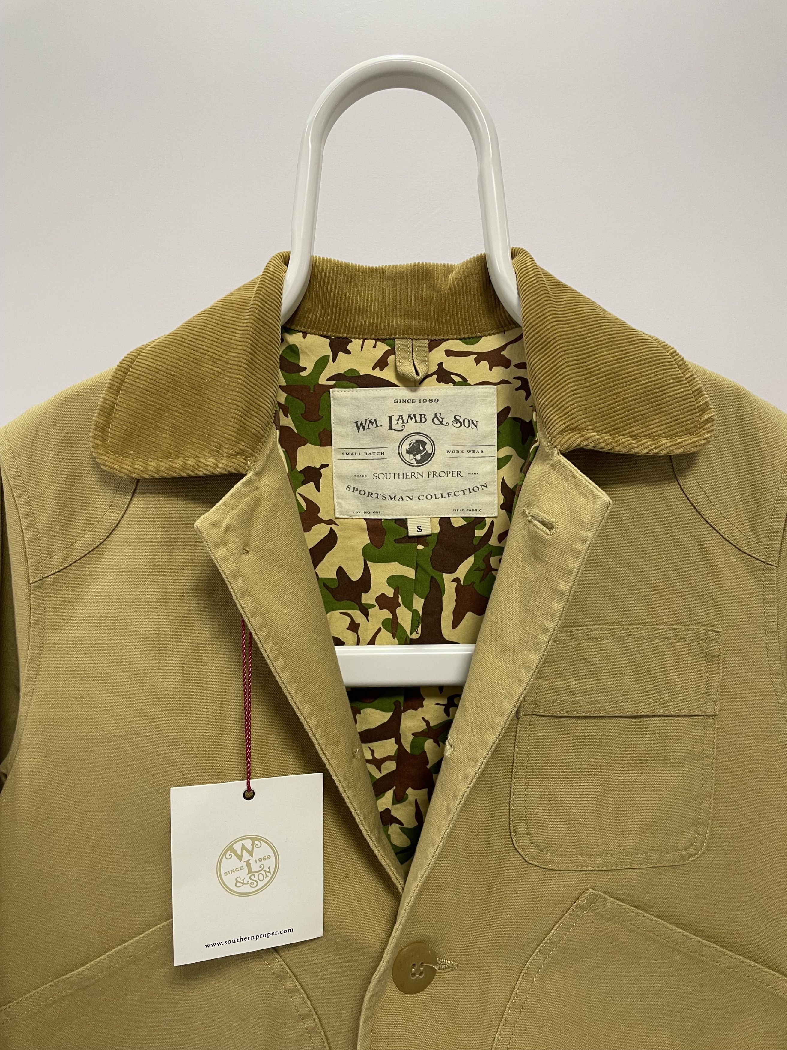 Southern Proper SOUTHERN PROPER WM Lamb & Son Field Coat Jacket Hunting Work Size US S / EU 44-46 / 1 - 9 Thumbnail