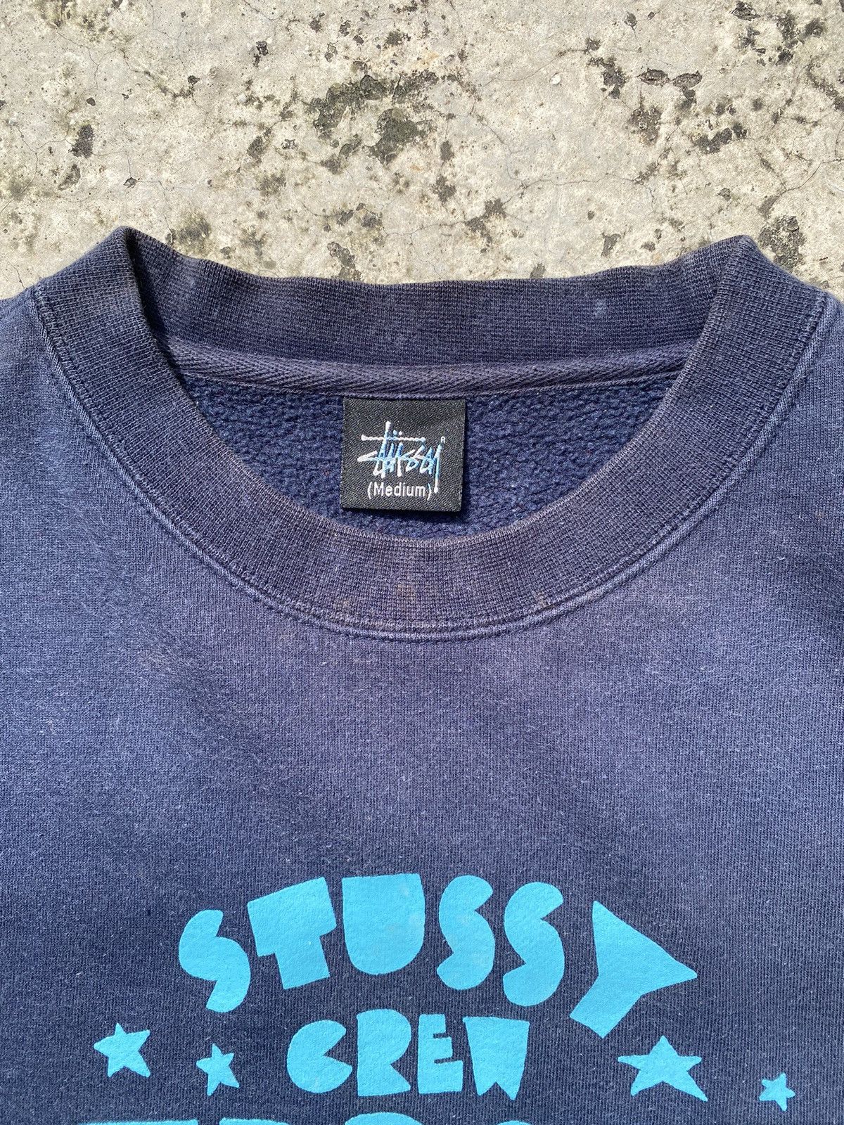 Stussy 2000s Vintage Stussy Crew Uprock the Nation Sweatshirt Size US M / EU 48-50 / 2 - 6 Thumbnail
